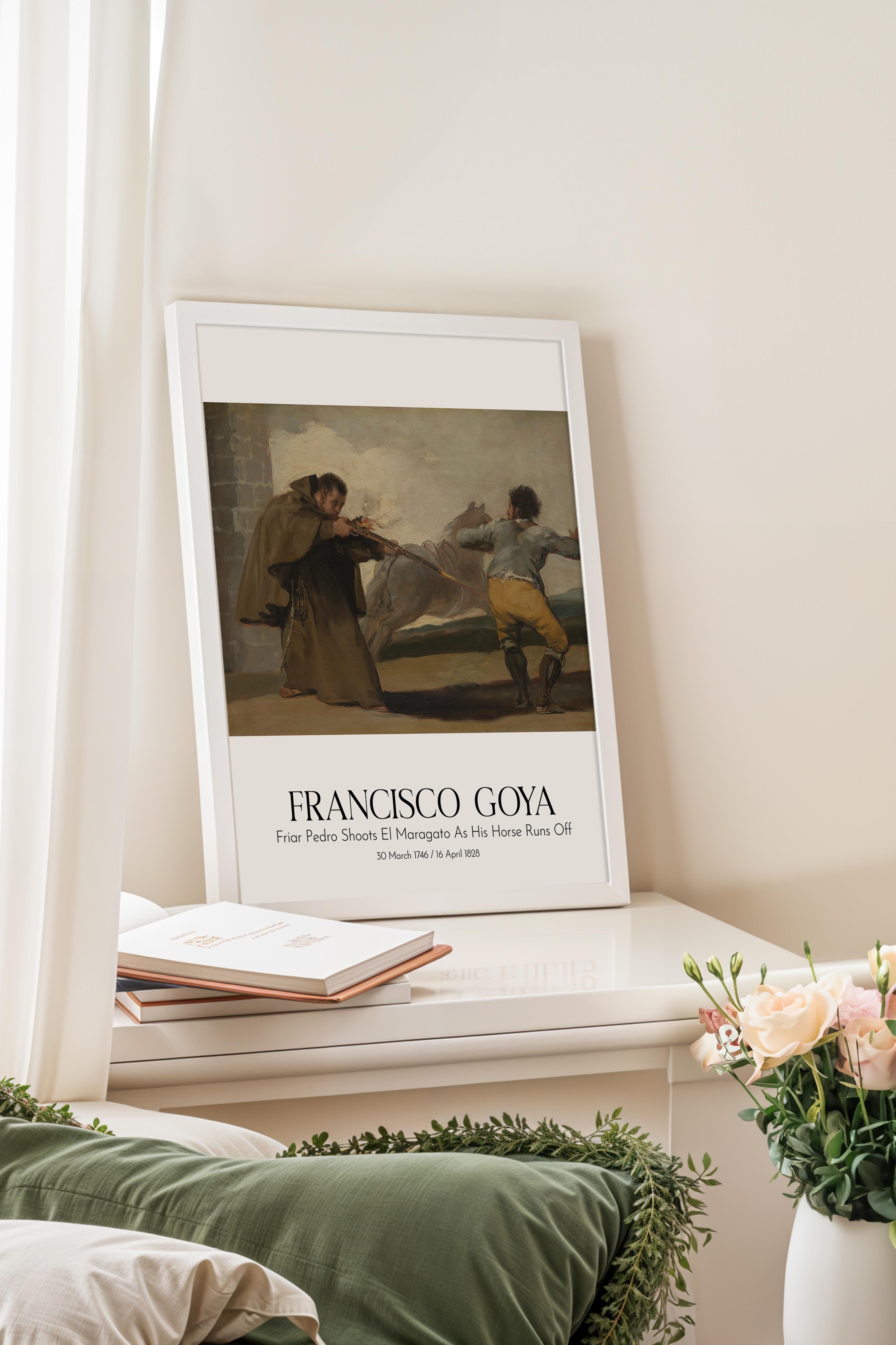 Francisco Goya, Beyaz Çerçeveli Tablo, Sanat Serisi NO:111852