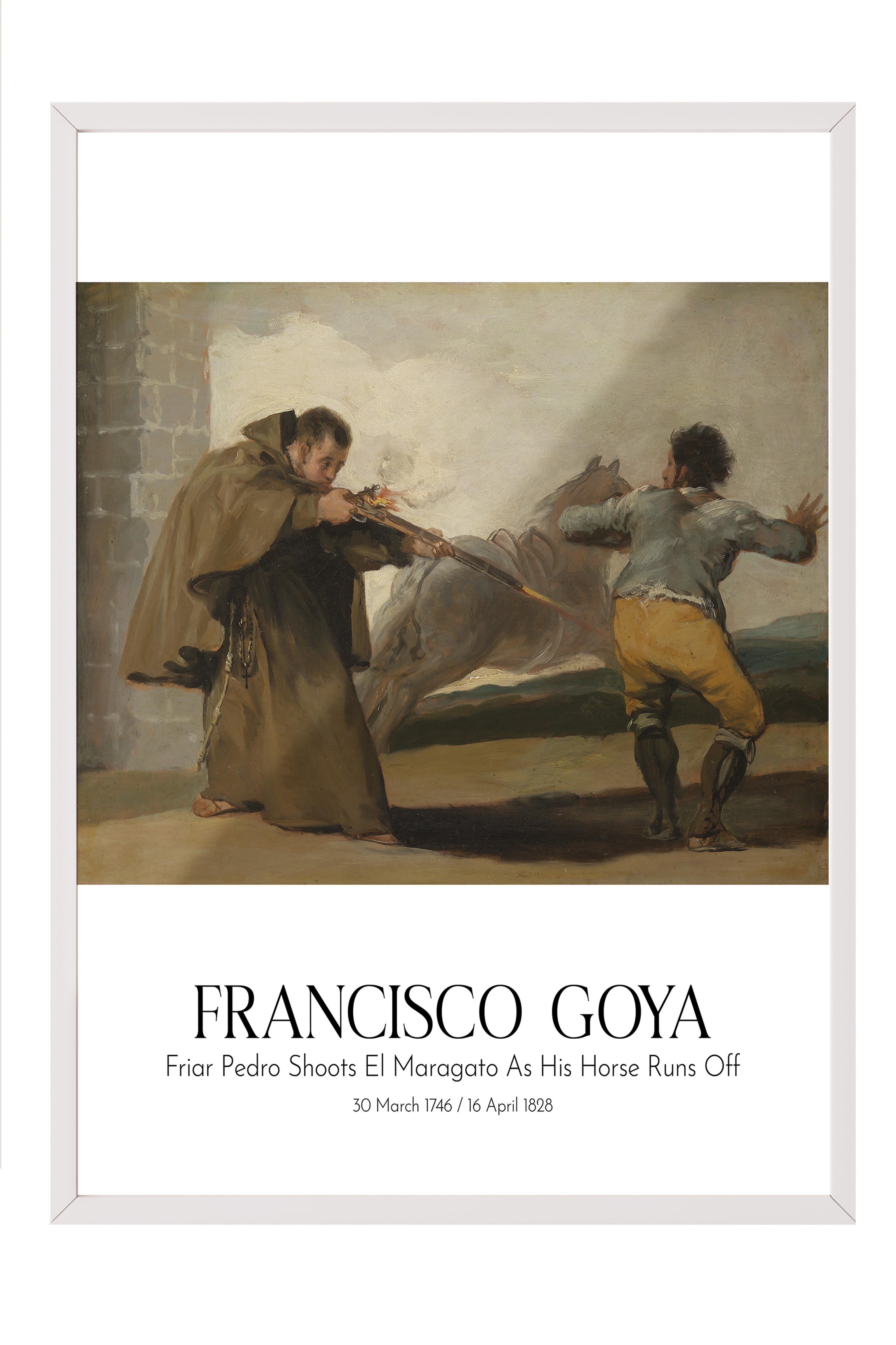 Francisco Goya, Beyaz Çerçeveli Tablo, Sanat Serisi NO:111852