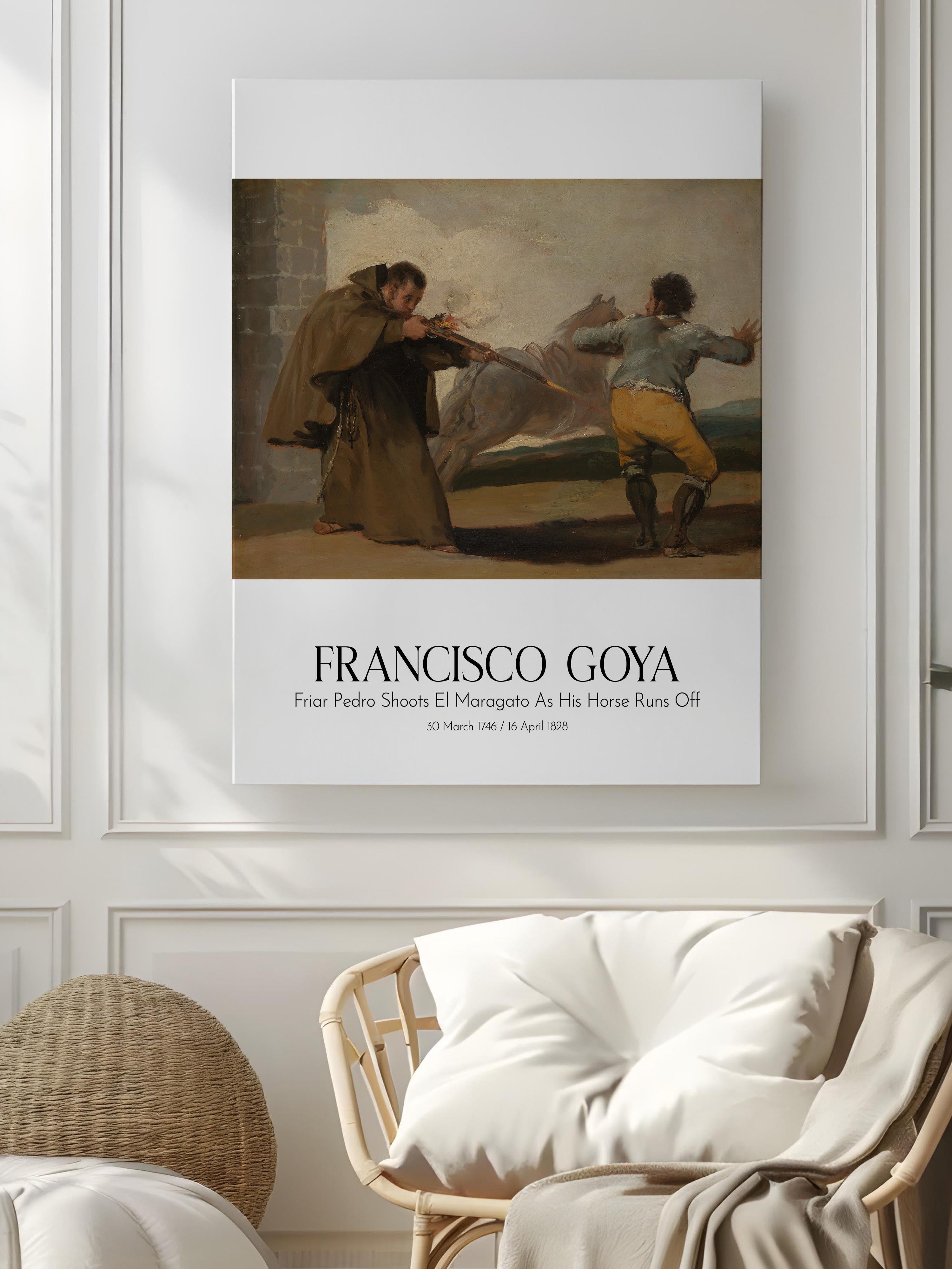 Francisco Goya, Kanvas Tablo, Sanat Serisi NO:111852