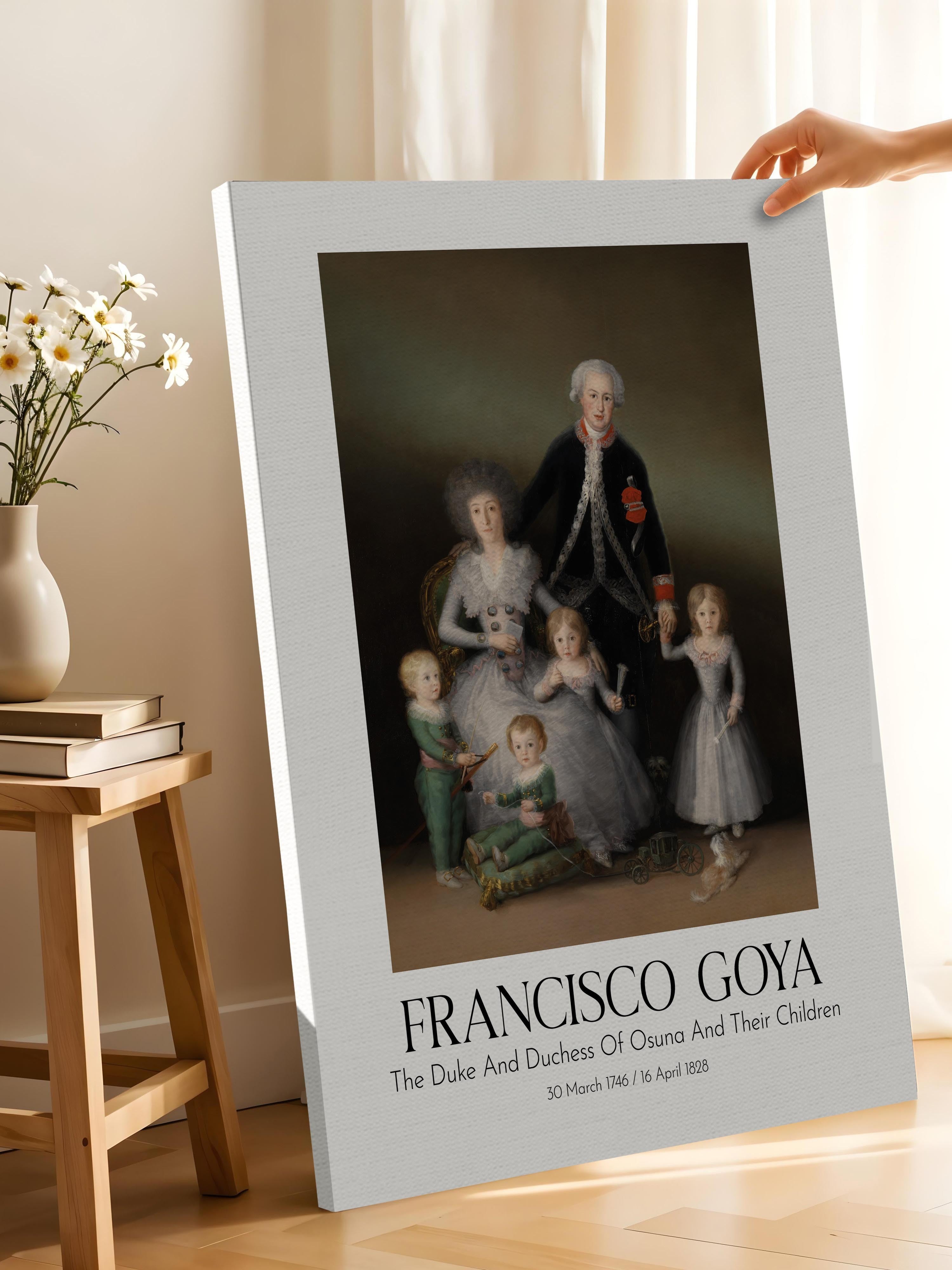 Francisco Goya, Kanvas Tablo, Sanat Serisi NO:111866