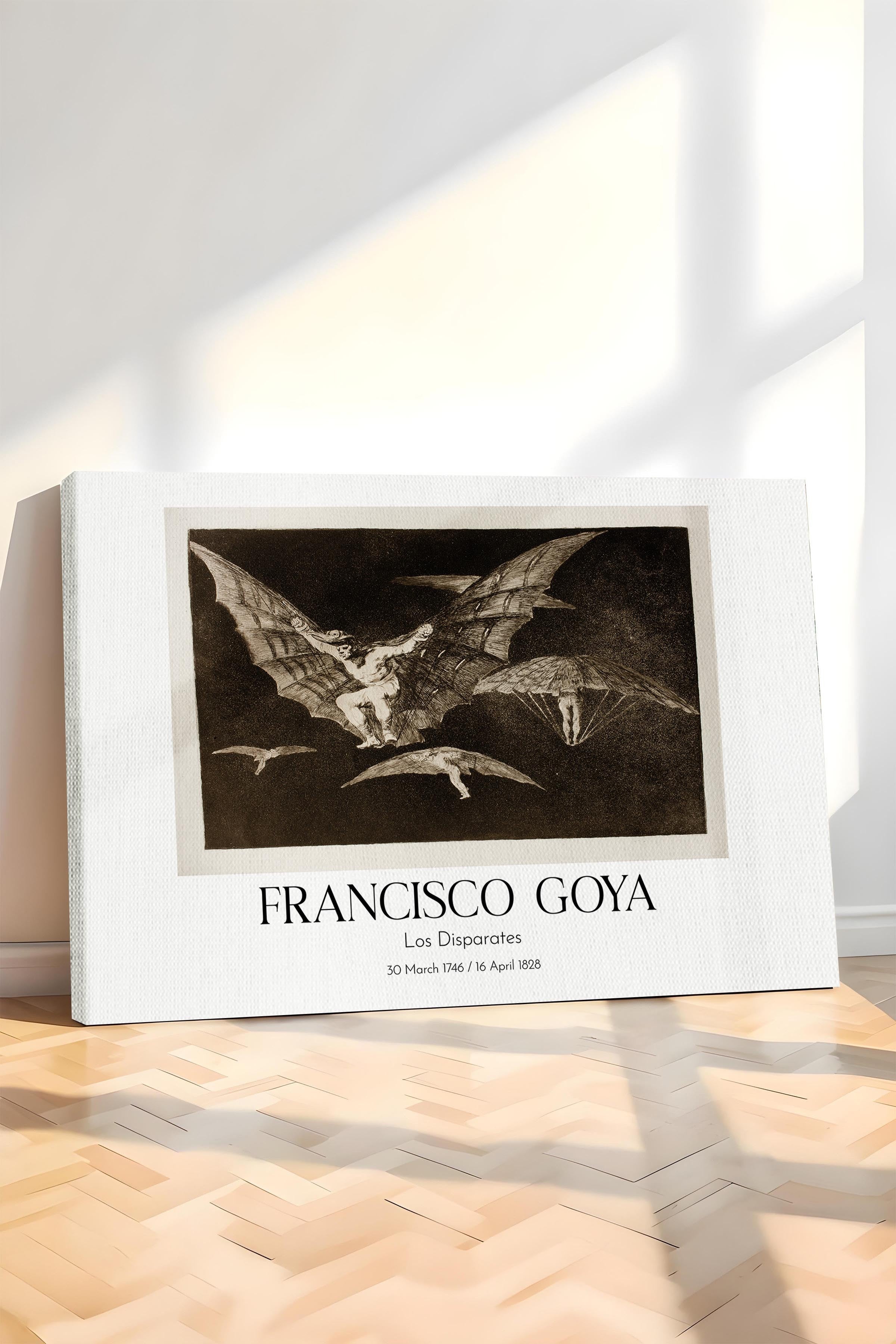 Francisco Goya - Los Disparates, Kanvas Tablo, Sanat Serisi NO:111880