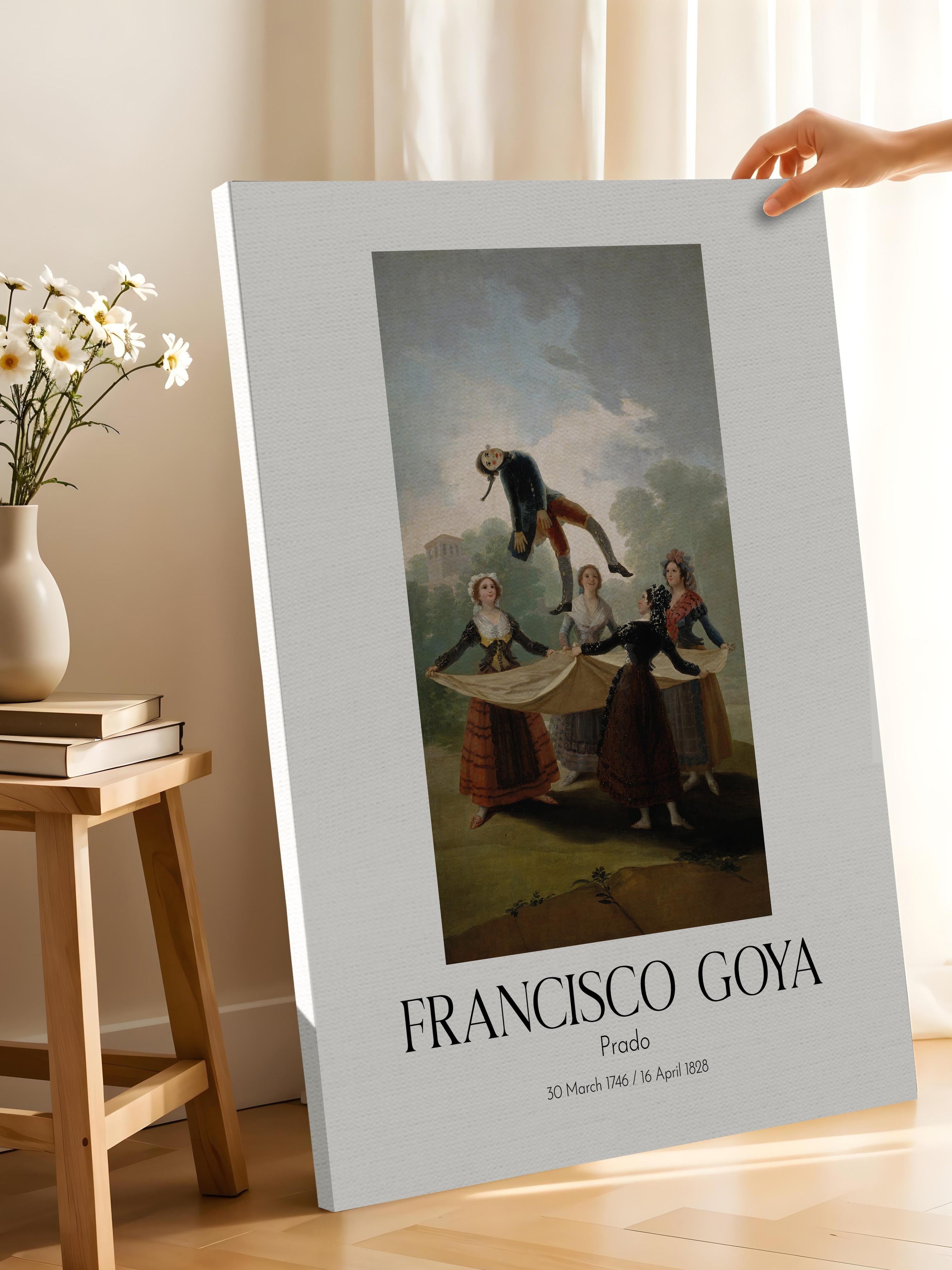 Francisco Goya - Prado, Kanvas Tablo, Sanat Serisi NO:111860