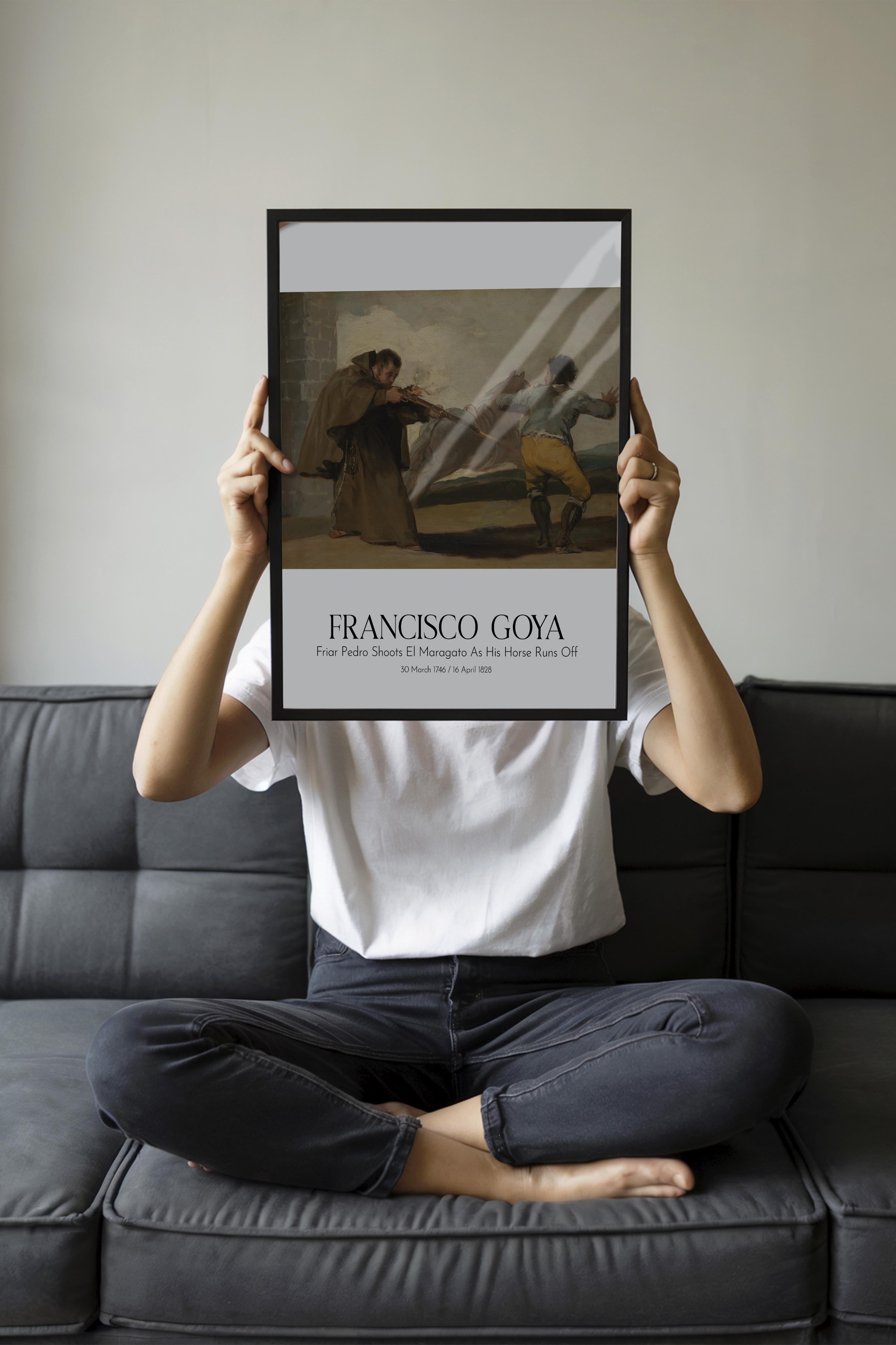 Francisco Goya, Siyah Çerçeveli Tablo, Sanat Serisi NO:111852