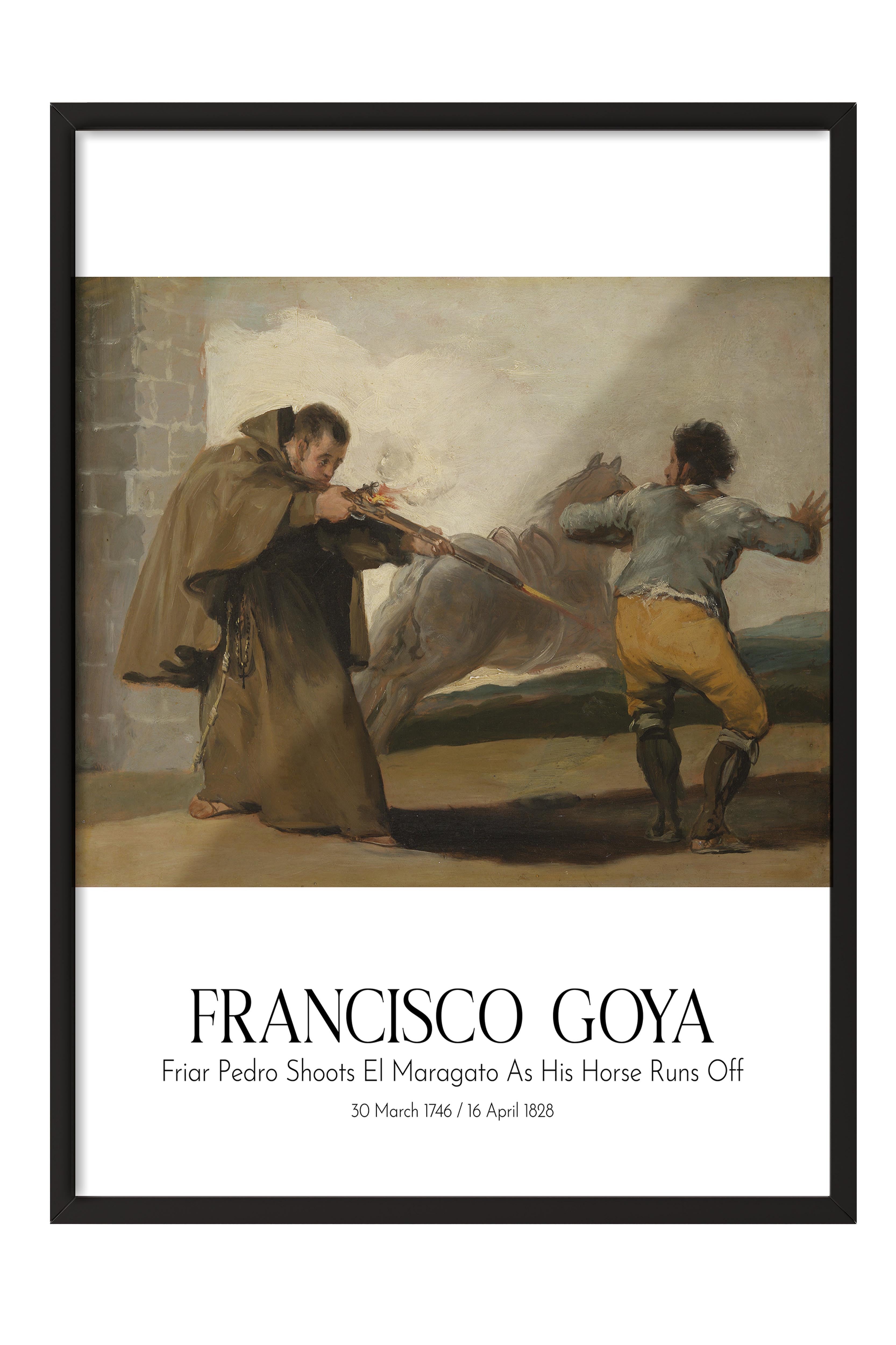 Francisco Goya, Siyah Çerçeveli Tablo, Sanat Serisi NO:111852