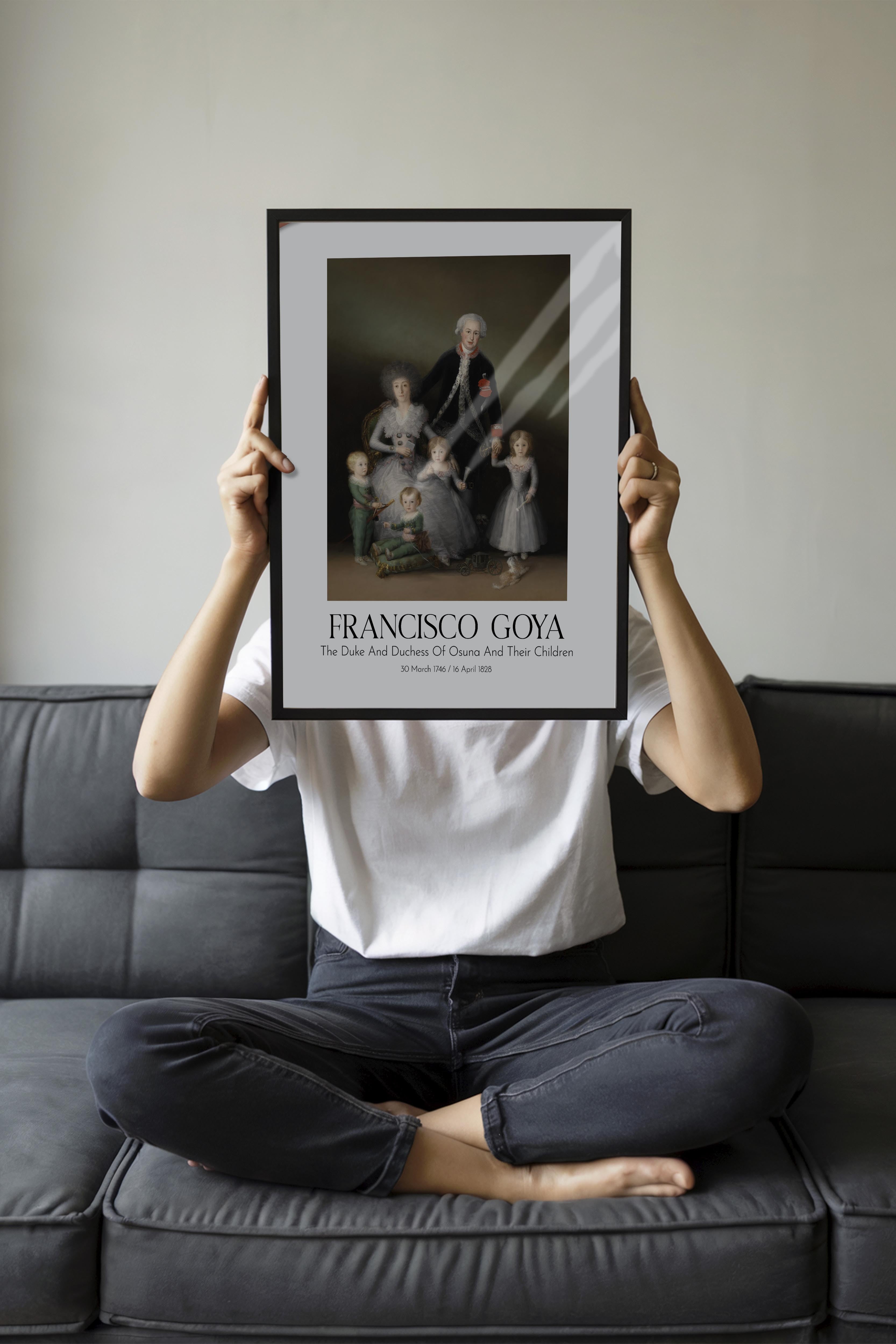 Francisco Goya, Siyah Çerçeveli Tablo, Sanat Serisi NO:111866