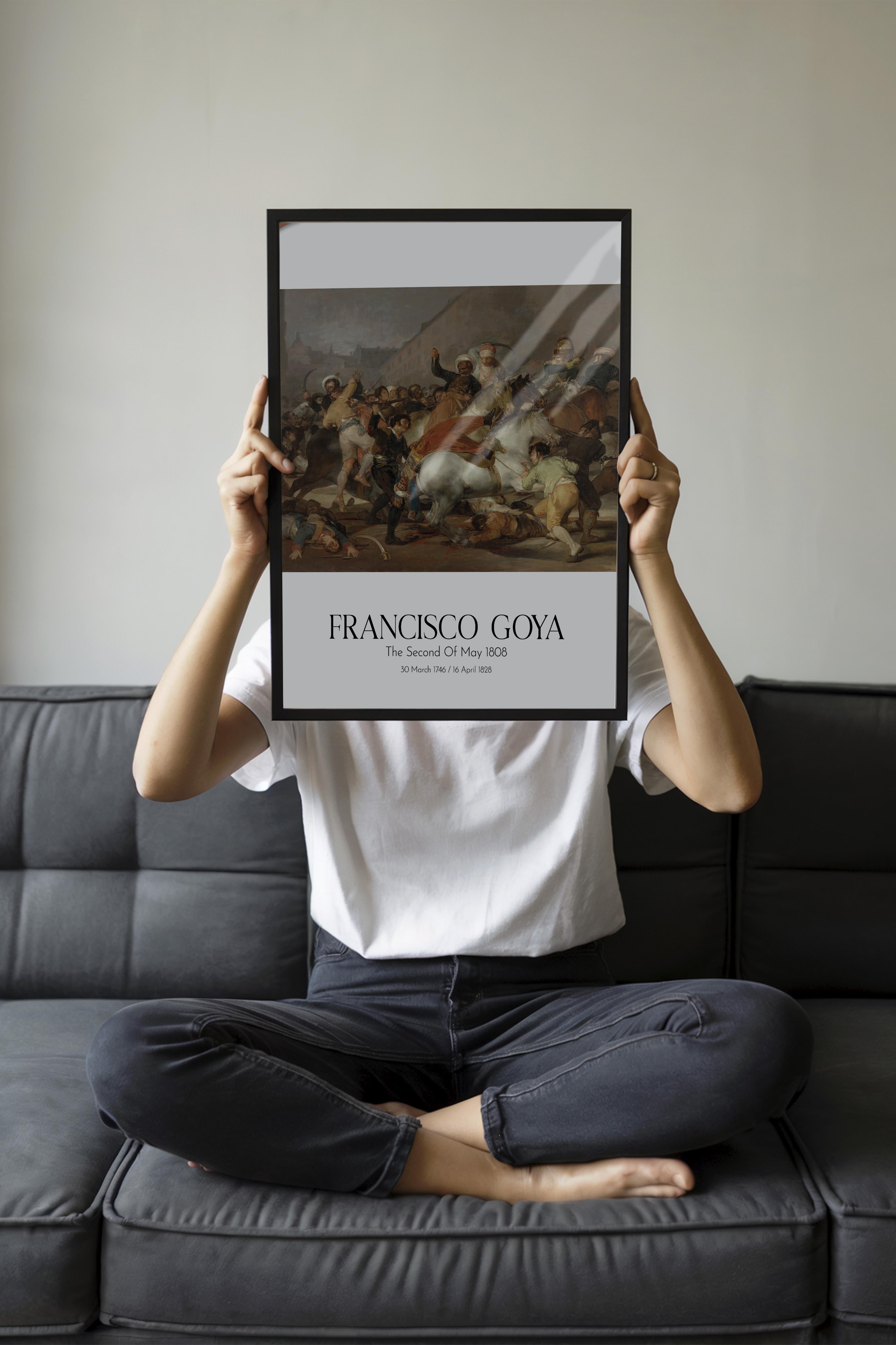 Francisco Goya, Siyah Çerçeveli Tablo, Sanat Serisi NO:111870