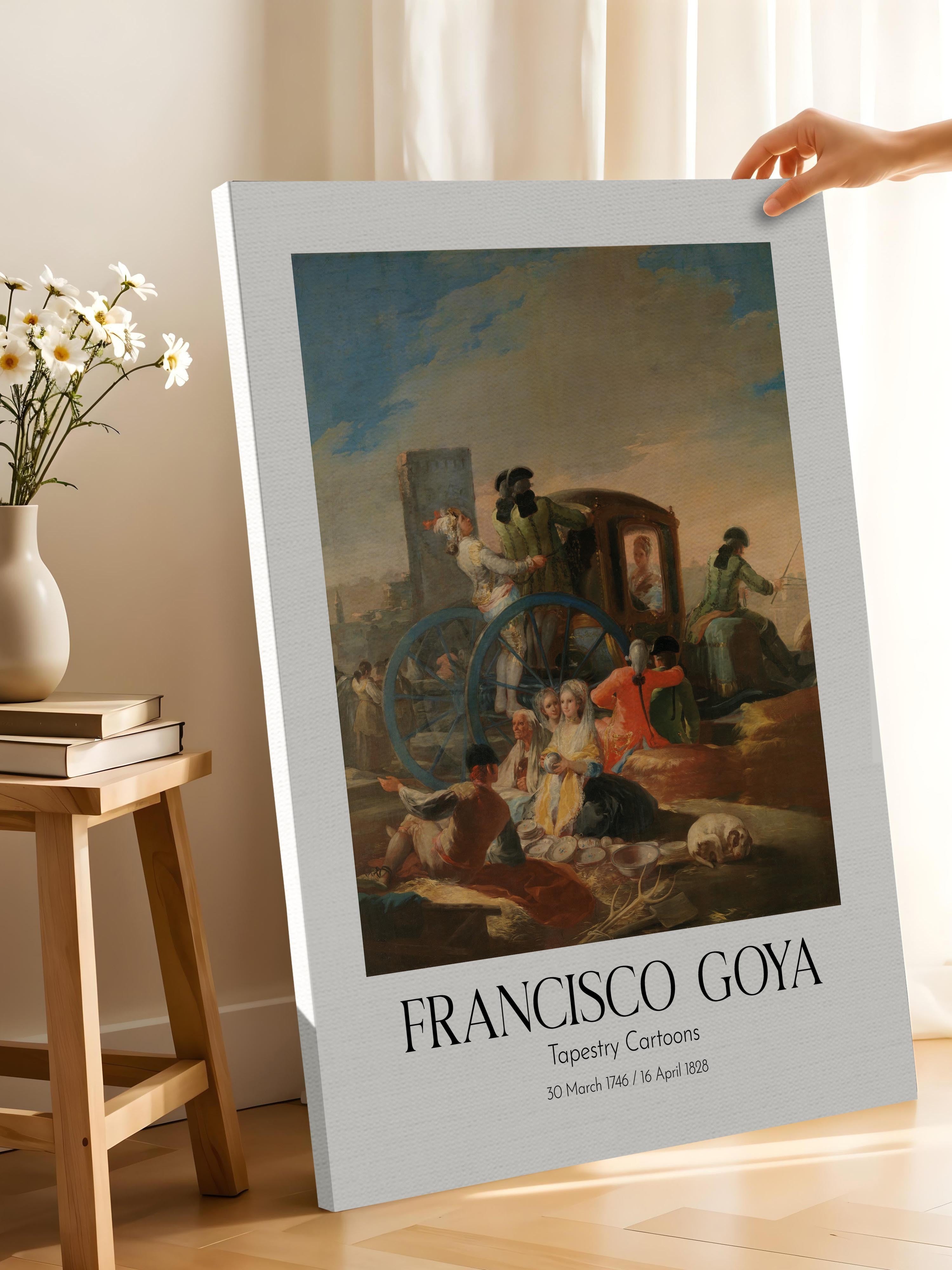 Francisco Goya - Tapestry Cartoons, Kanvas Tablo, Sanat Serisi NO:111864