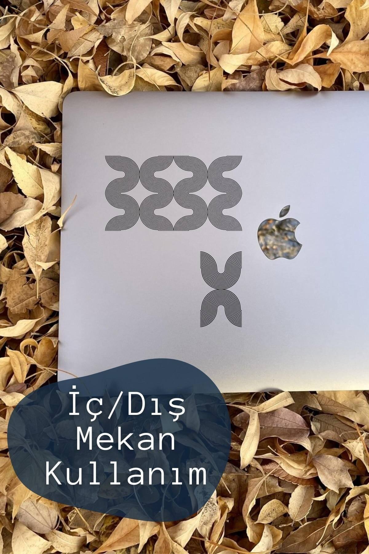 Gemometrik Temalı Sticker Seti - 11 Adet Etiket Seti- Telefon, Tablet, Defter Laptop Uyumlu Etiket