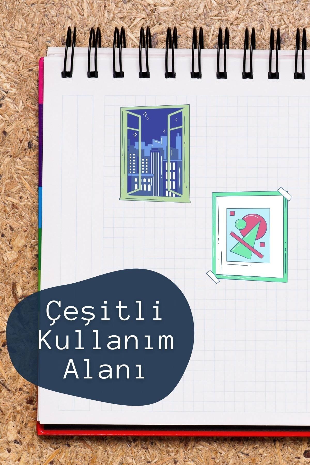 Gençlik Temalı Sticker Seti - 11 Adet Etiket Seti- Telefon, Tablet, Defter Laptop Uyumlu Etiket