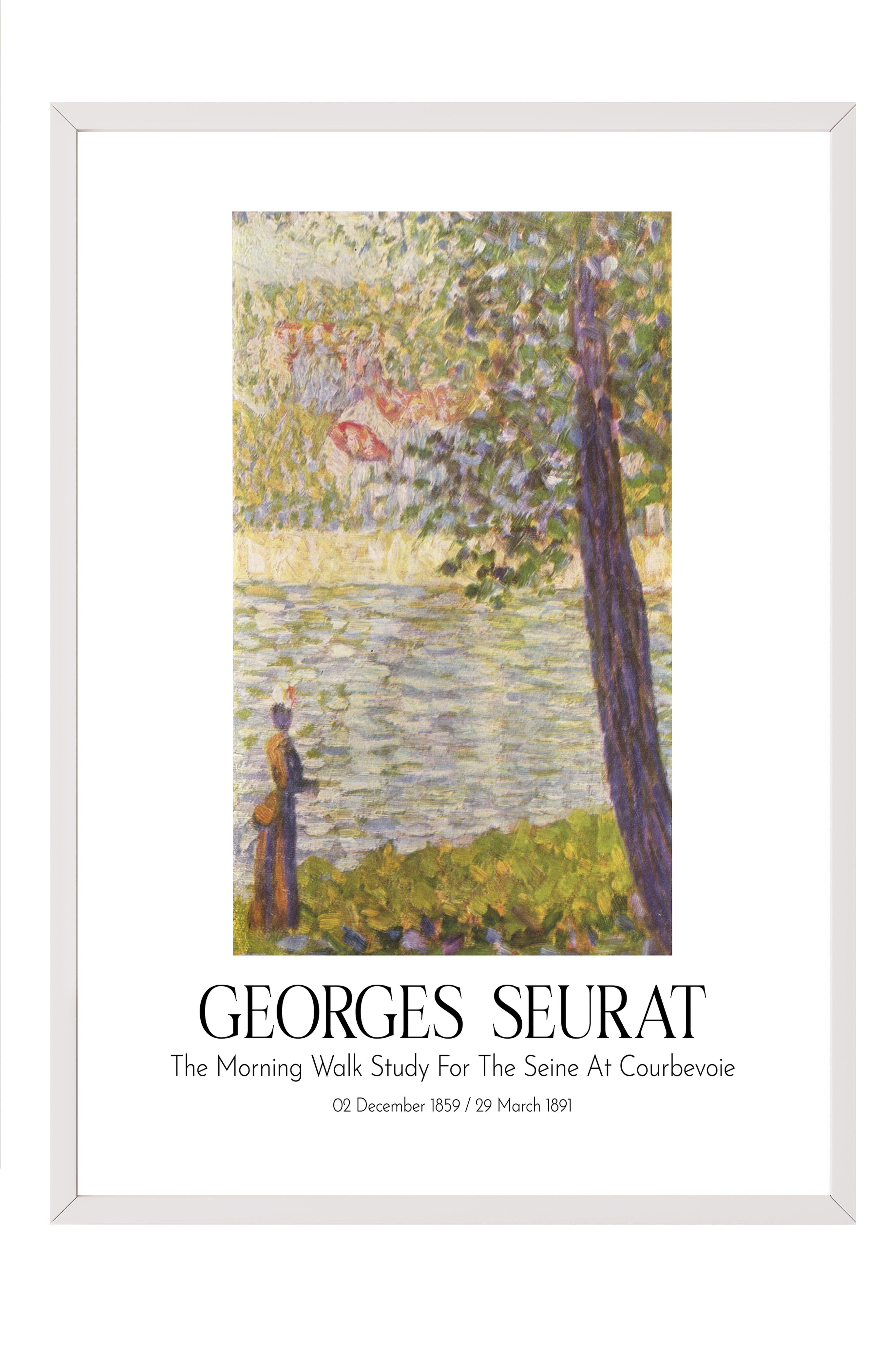 Georges Seurat, Beyaz Çerçeveli Tablo, Sanat Serisi NO:111920