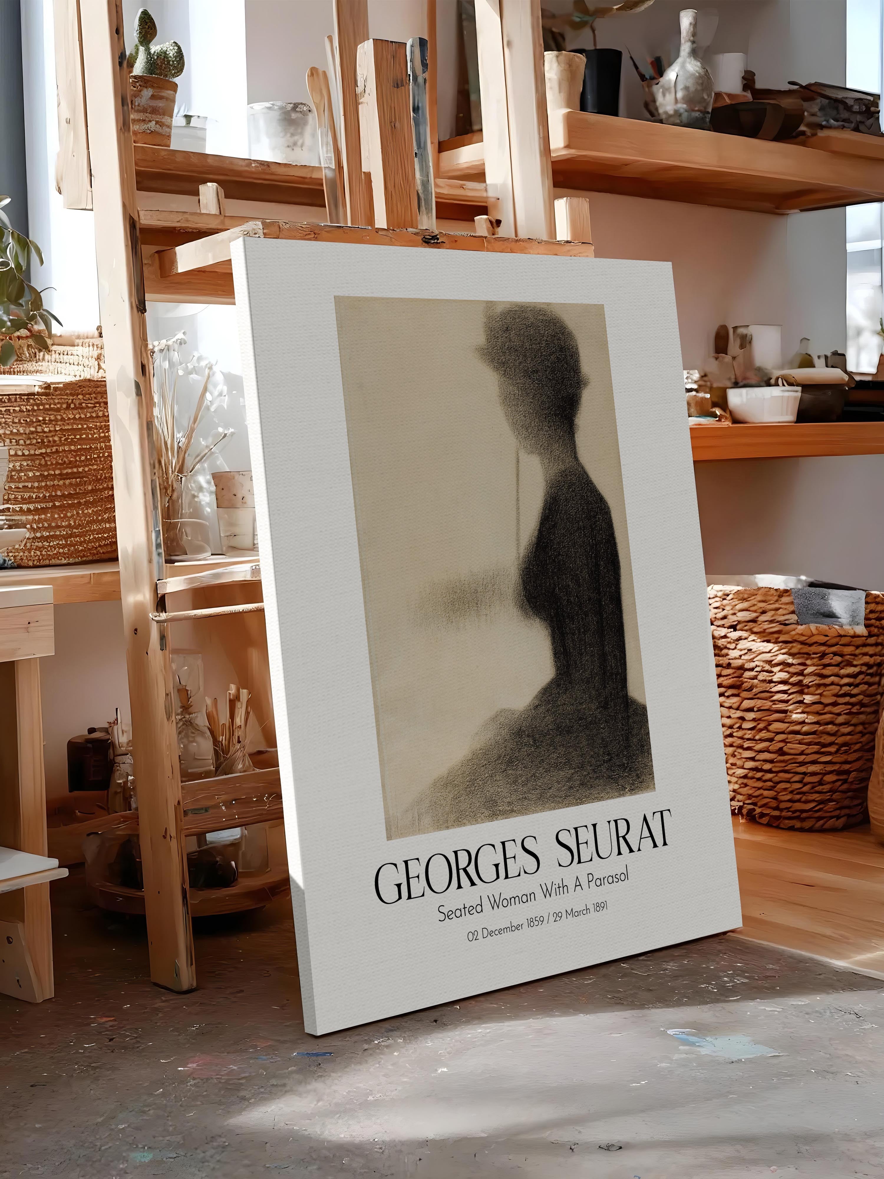 Georges Seurat, Kanvas Tablo, Sanat Serisi NO:111914