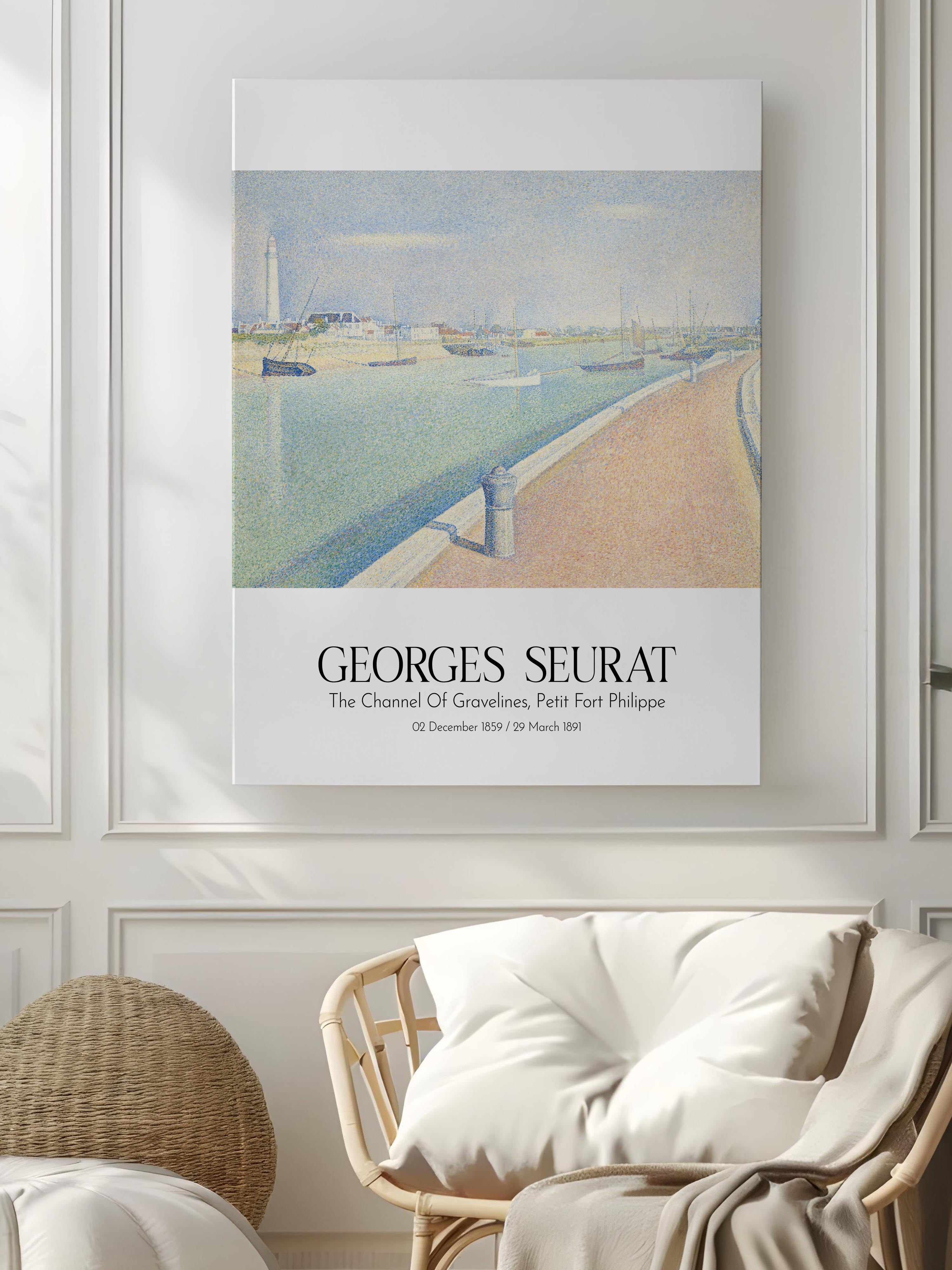 Georges Seurat, Kanvas Tablo, Sanat Serisi NO:111917