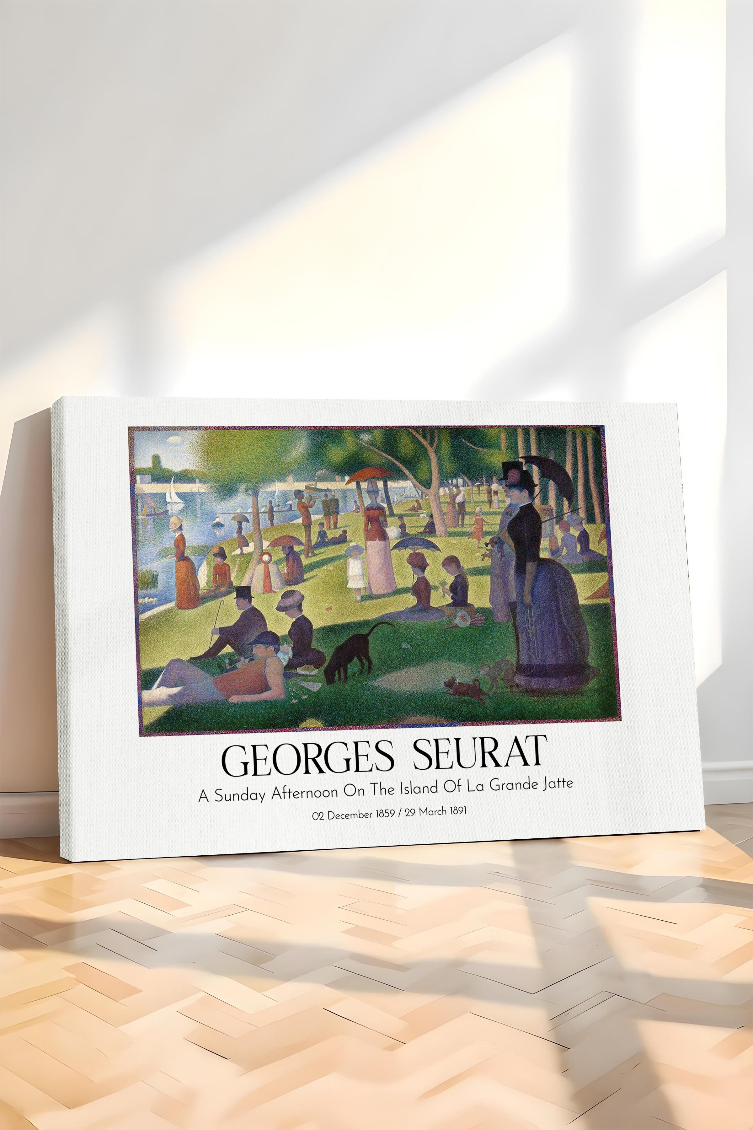 Georges Seurat, Kanvas Tablo, Sanat Serisi NO:111926