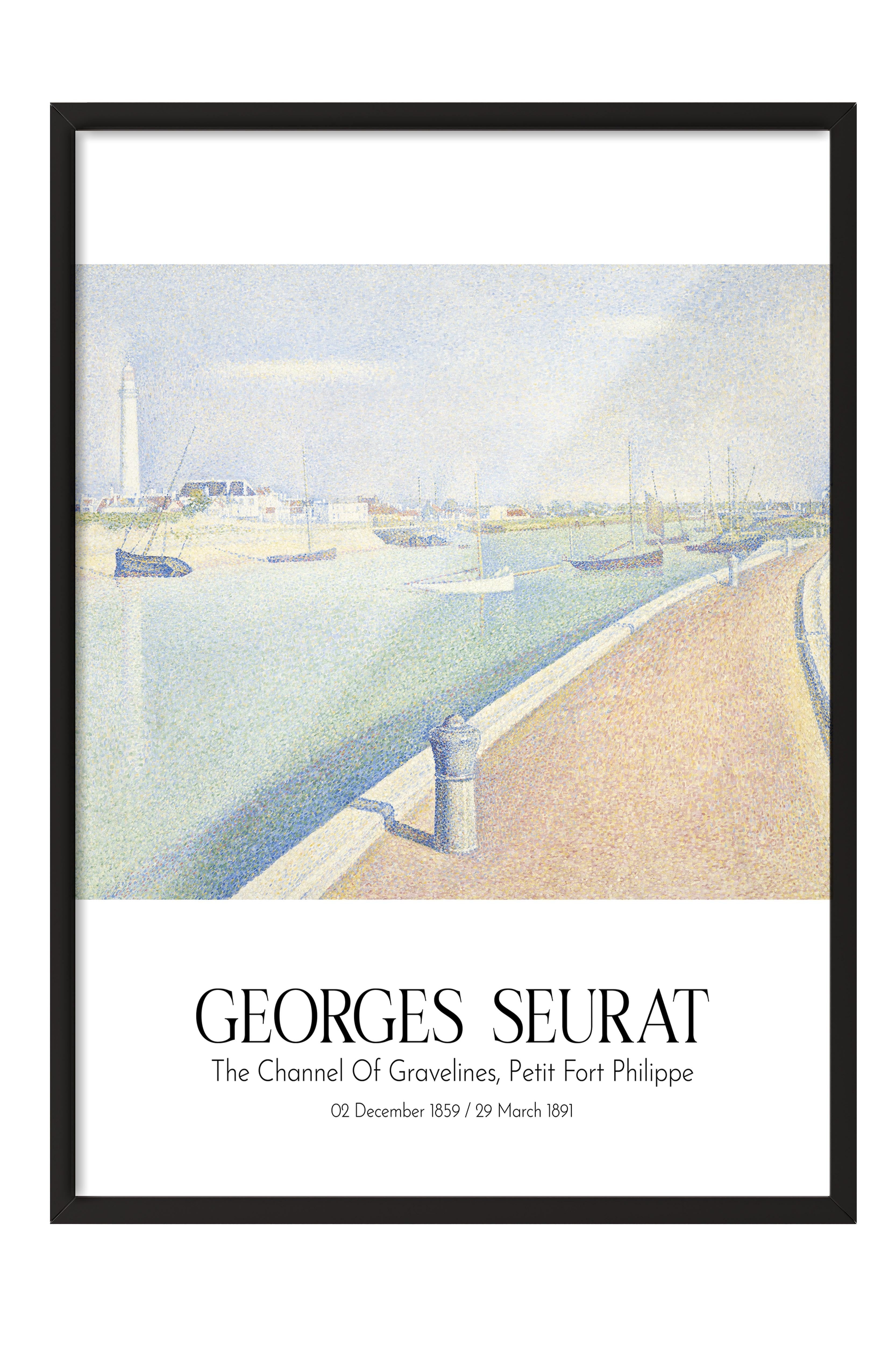 Georges Seurat, Siyah Çerçeveli Tablo, Sanat Serisi NO:111917