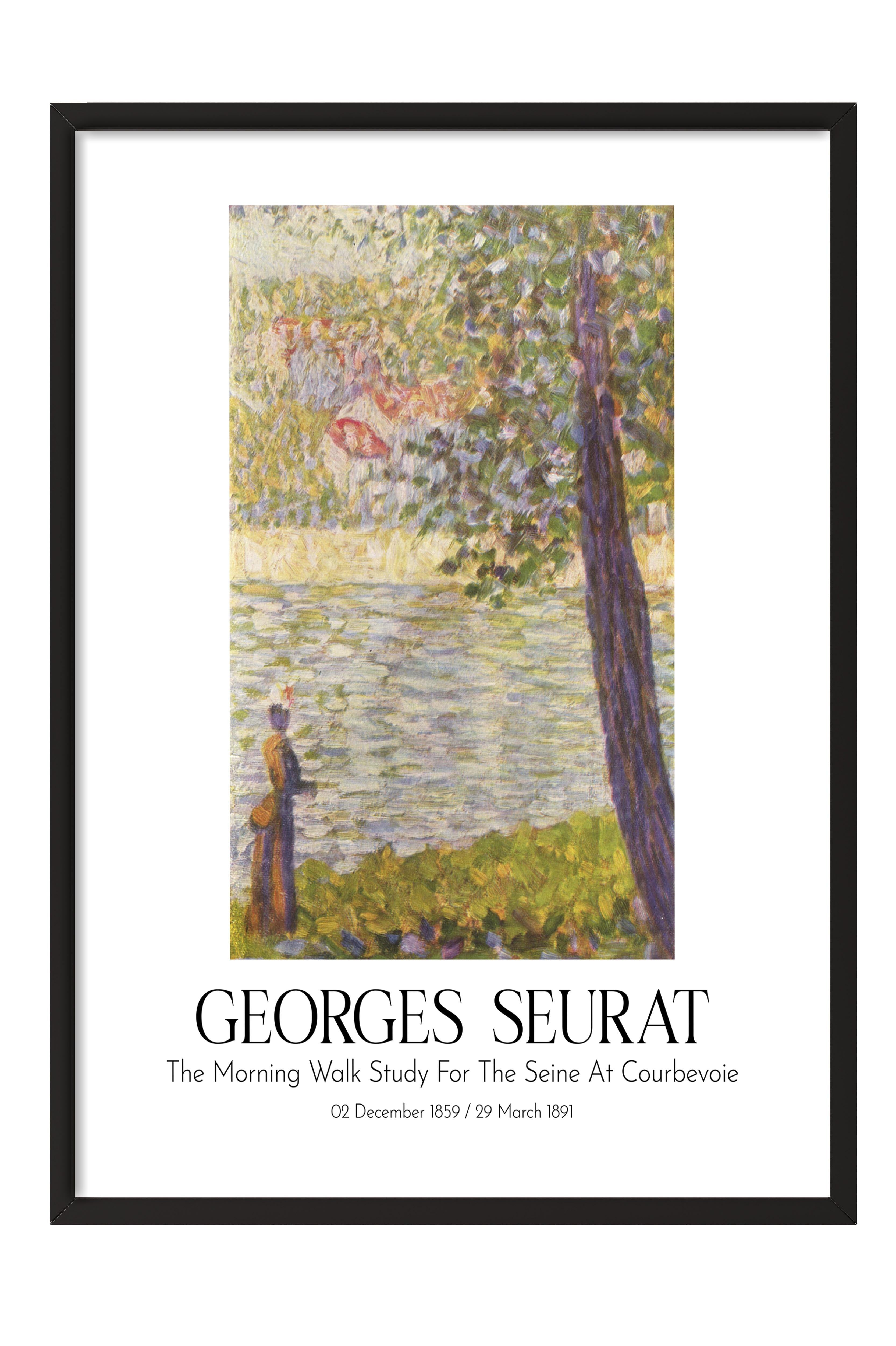 Georges Seurat, Siyah Çerçeveli Tablo, Sanat Serisi NO:111920