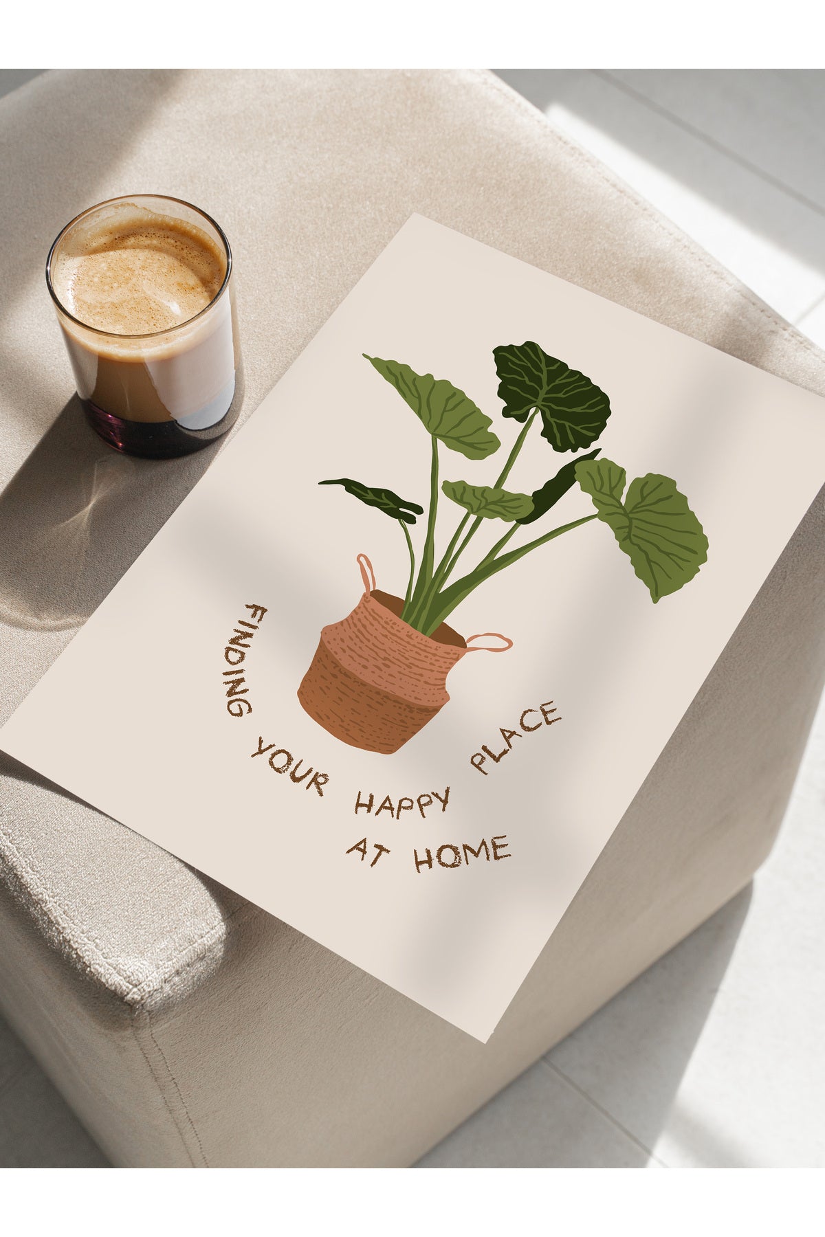 Gezi Çizim Temalı Duvar Posteri, Estetik Çerçevesiz Poster - Yatak Odası, Salon, Mutfak Duvar Dekoru