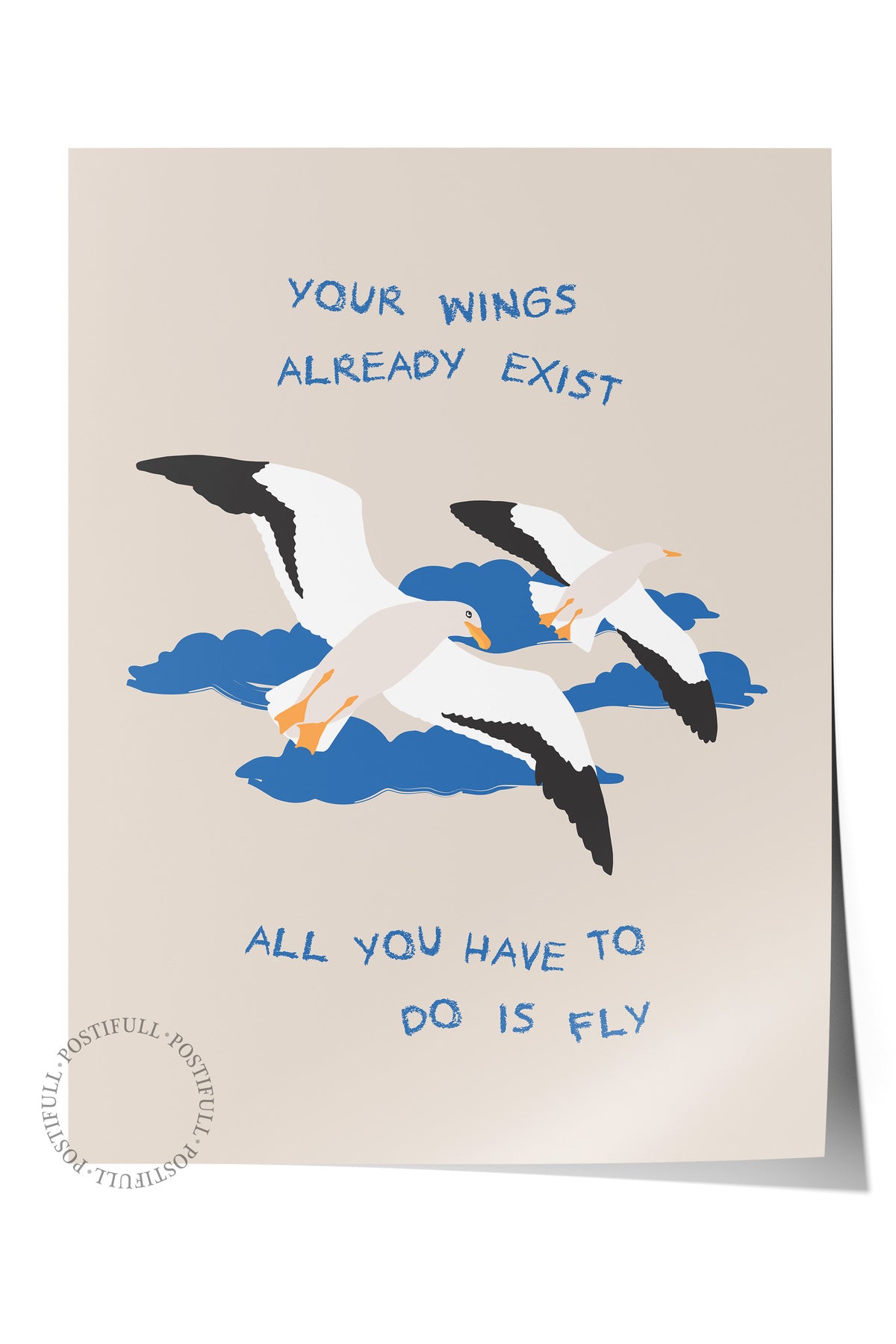 Gezi Çizim Temalı Duvar Posteri, Estetik Çerçevesiz Poster - Yatak Odası, Salon, Mutfak Duvar Dekoru