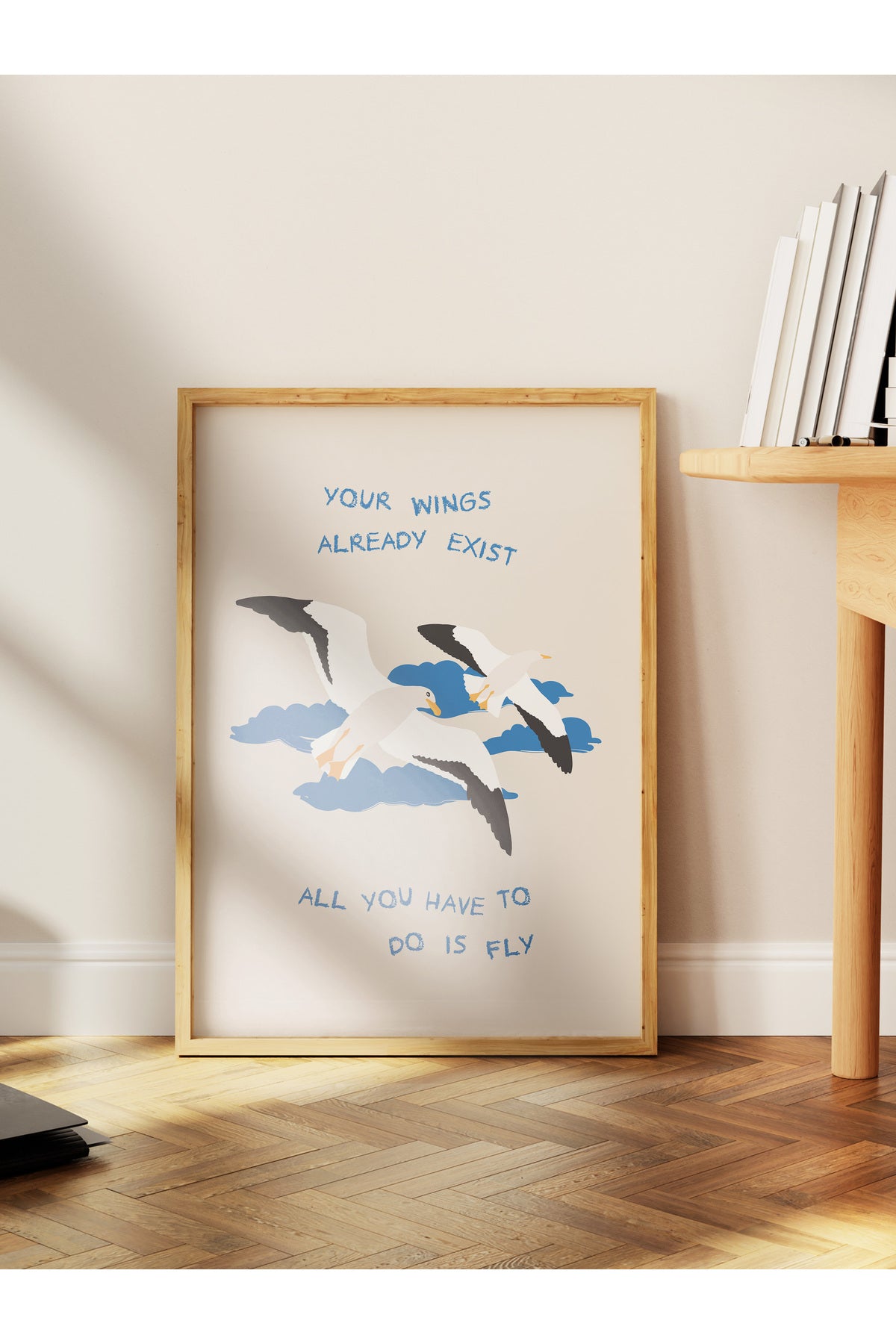 Gezi Çizim Temalı Duvar Posteri, Estetik Çerçevesiz Poster - Yatak Odası, Salon, Mutfak Duvar Dekoru