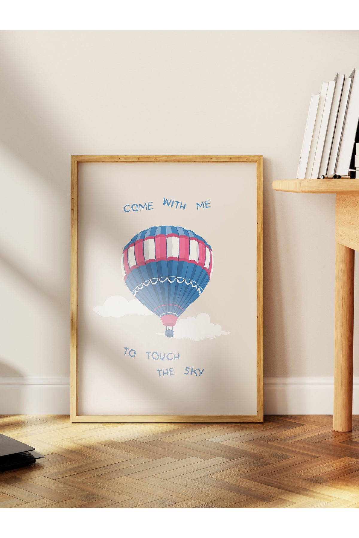 Gezi Çizim Temalı Duvar Posteri, Estetik Çerçevesiz Poster - Yatak Odası, Salon, Mutfak Duvar Dekoru