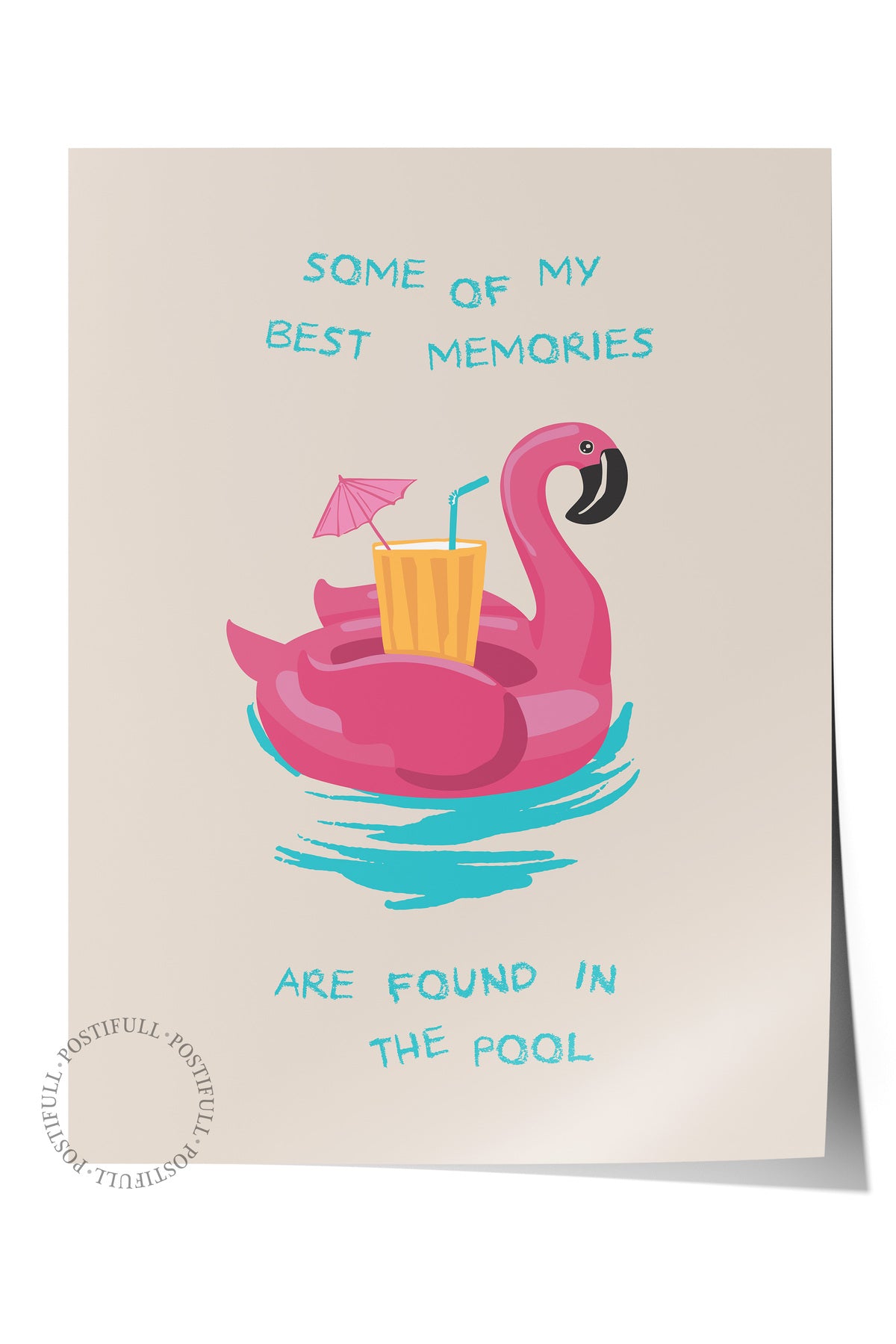 Gezi Çizim Temalı Duvar Posteri, Estetik Çerçevesiz Poster - Yatak Odası, Salon, Mutfak Duvar Dekoru