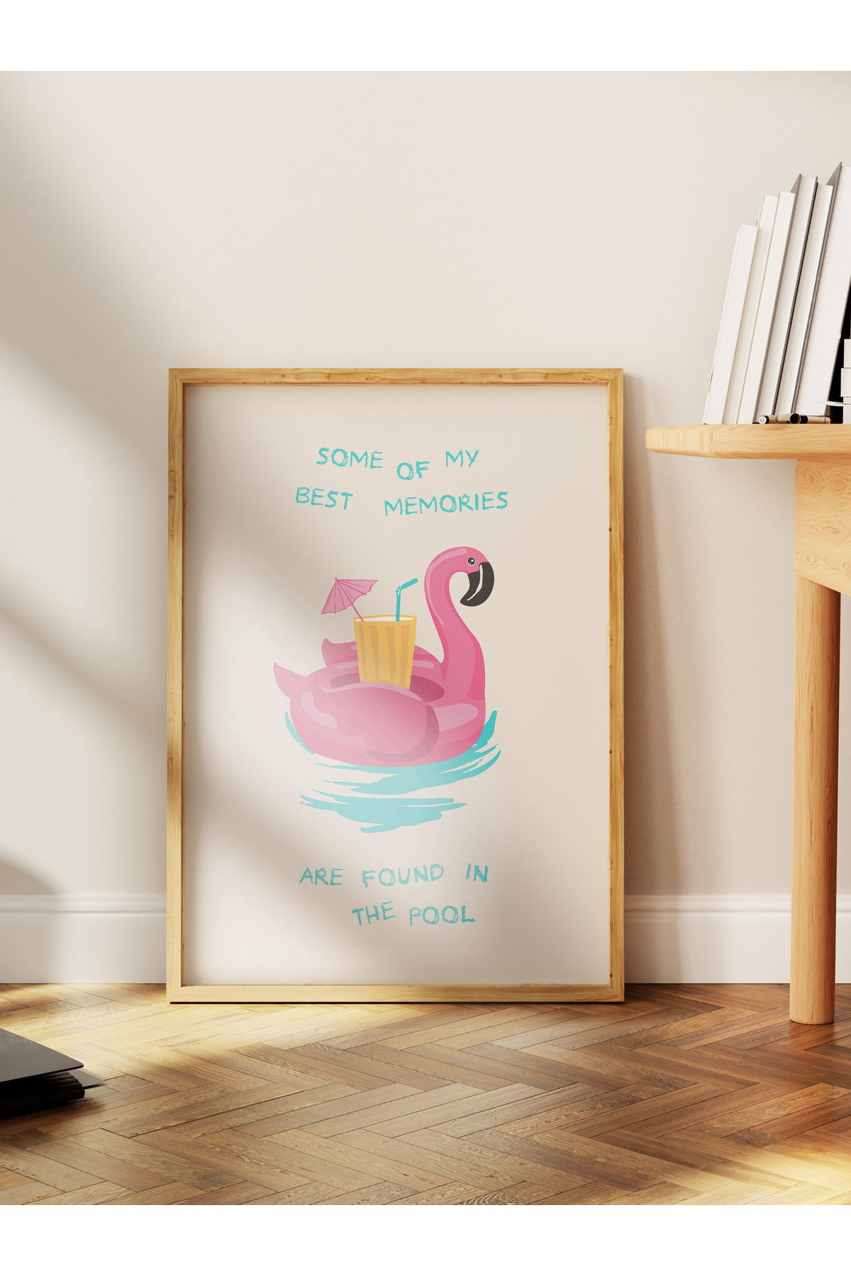 Gezi Çizim Temalı Duvar Posteri, Estetik Çerçevesiz Poster - Yatak Odası, Salon, Mutfak Duvar Dekoru