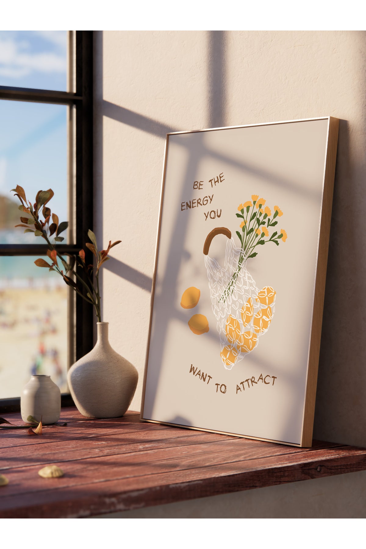 Gezi Çizim Temalı Duvar Posteri, Estetik Çerçevesiz Poster - Yatak Odası, Salon, Mutfak Duvar Dekoru