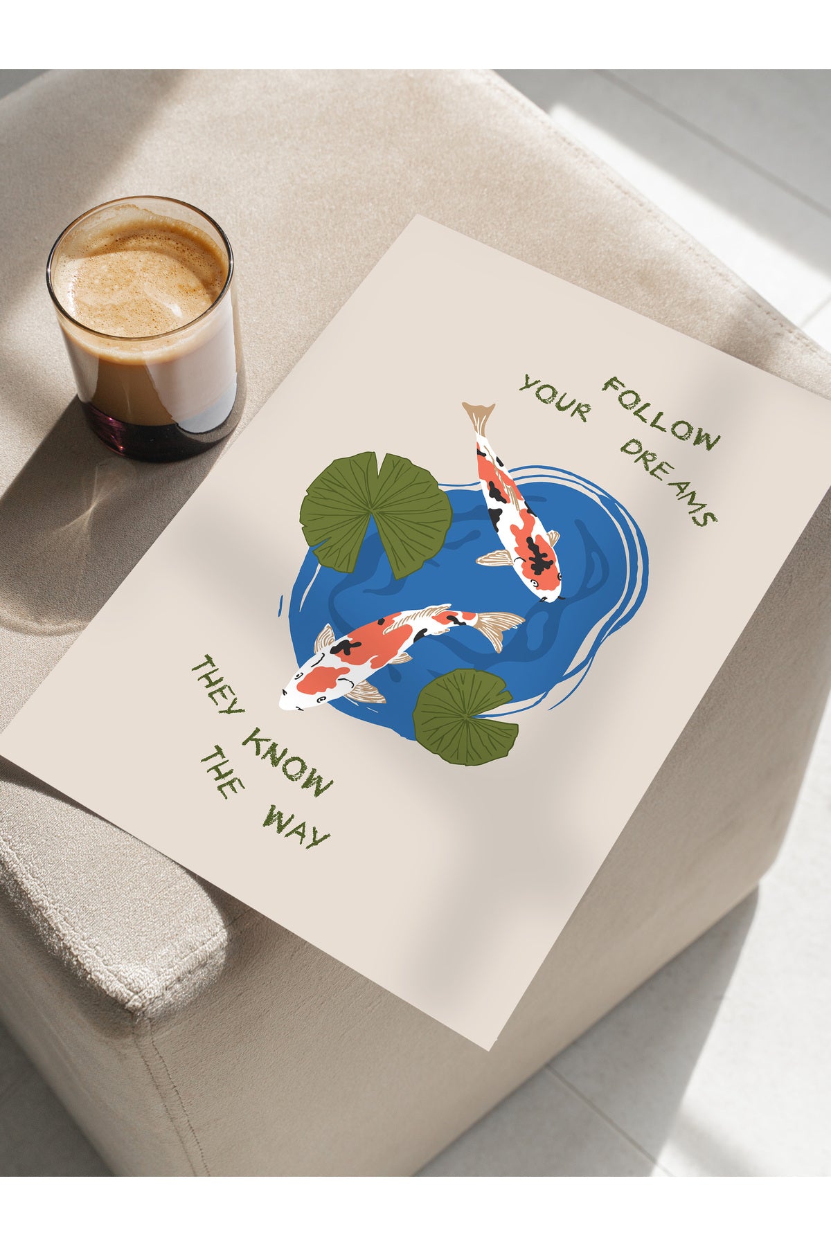 Gezi Çizim Temalı Duvar Posteri, Estetik Çerçevesiz Poster - Yatak Odası, Salon, Mutfak Duvar Dekoru