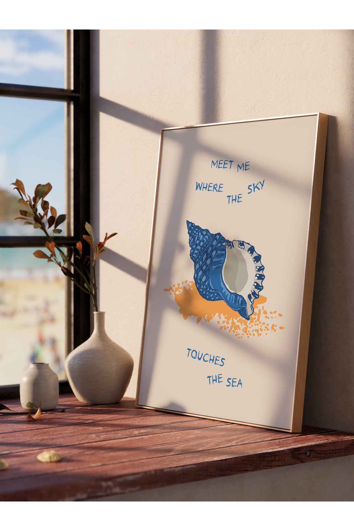 Gezi Çizim Temalı Duvar Posteri, Estetik Çerçevesiz Poster - Yatak Odası, Salon, Mutfak Duvar Dekoru