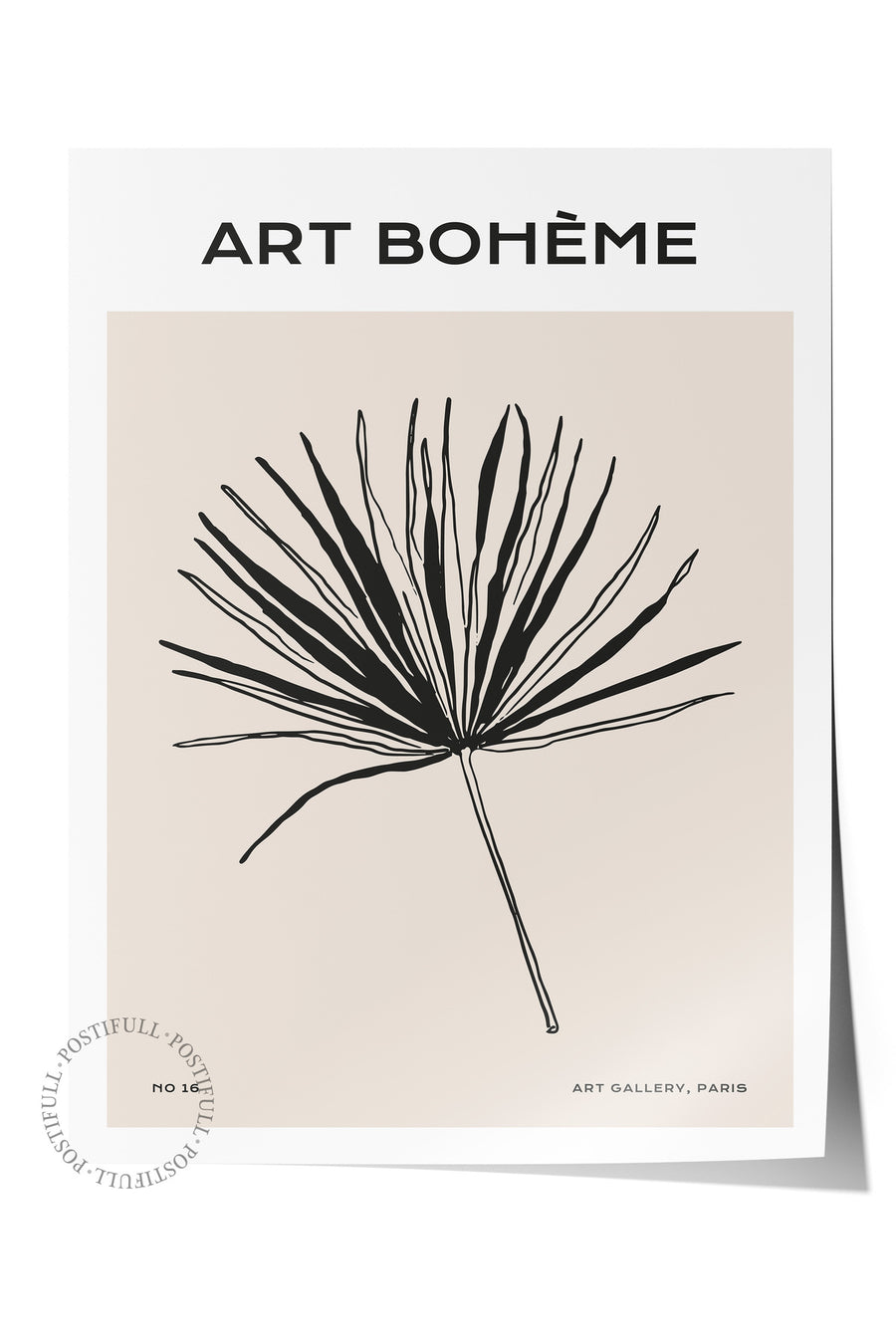 ART BOHÈME Minimalist Yaz Çerçevesiz Poster