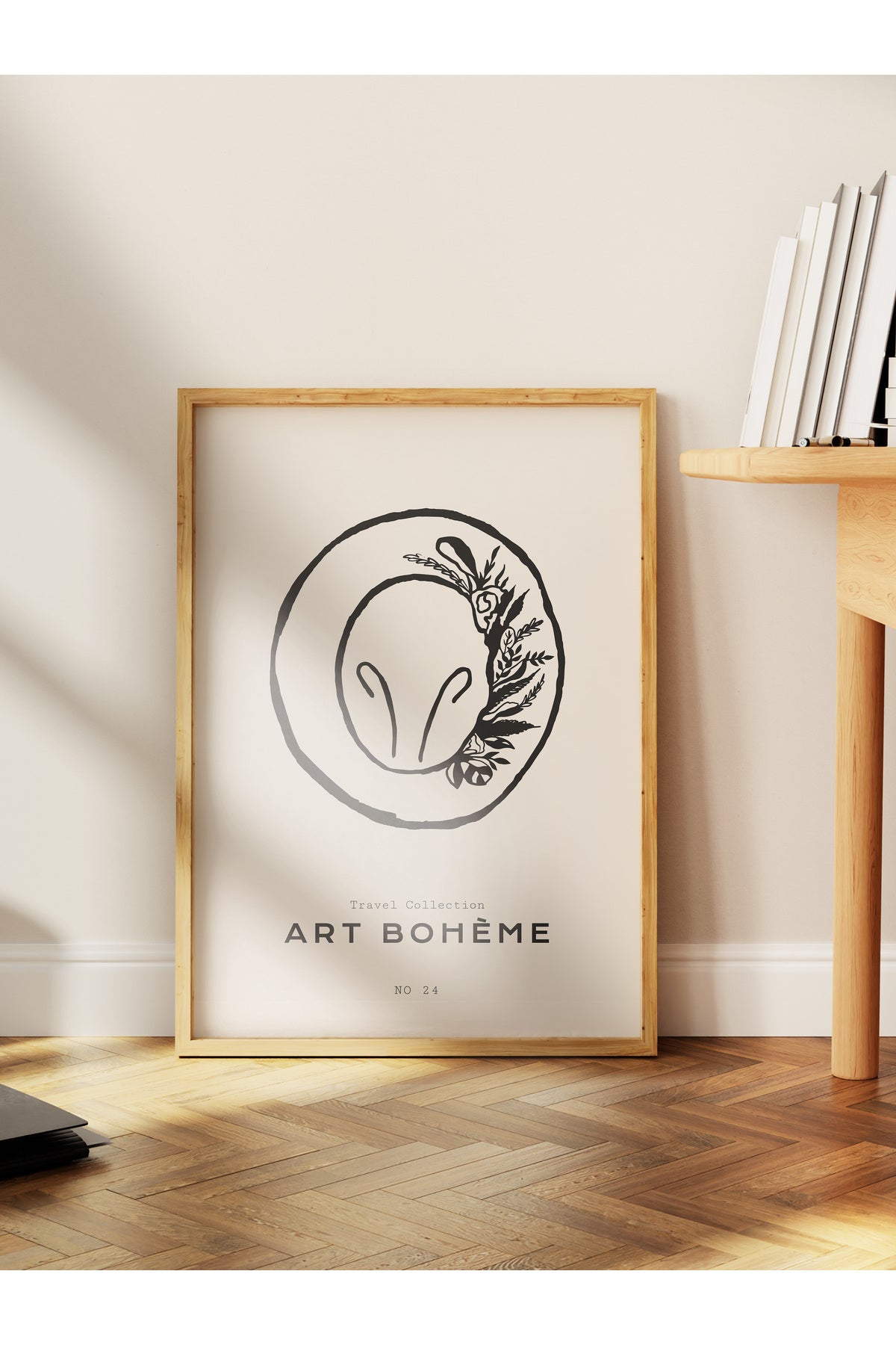 Gezi Çizim Temalı Duvar Posteri, Estetik Çerçevesiz Poster - Yatak Odası, Salon, Mutfak Duvar Dekoru