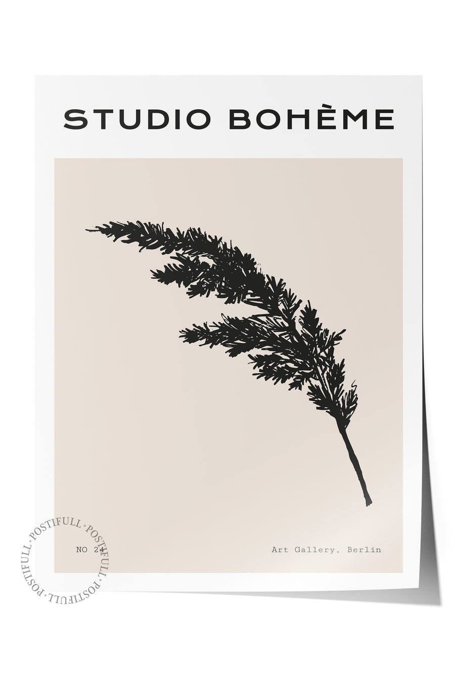 Studio Bohème Minimalist Yaz Çerçevesiz Poster