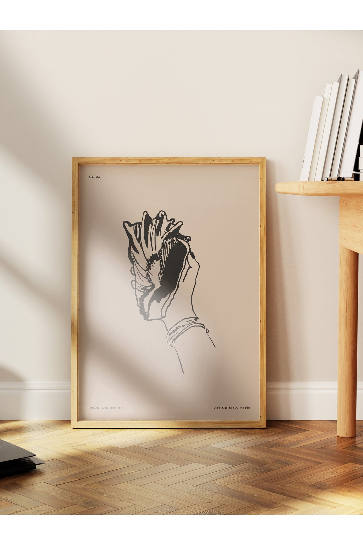 Gezi Çizim Temalı Duvar Posteri, Estetik Çerçevesiz Poster - Yatak Odası, Salon, Mutfak Duvar Dekoru