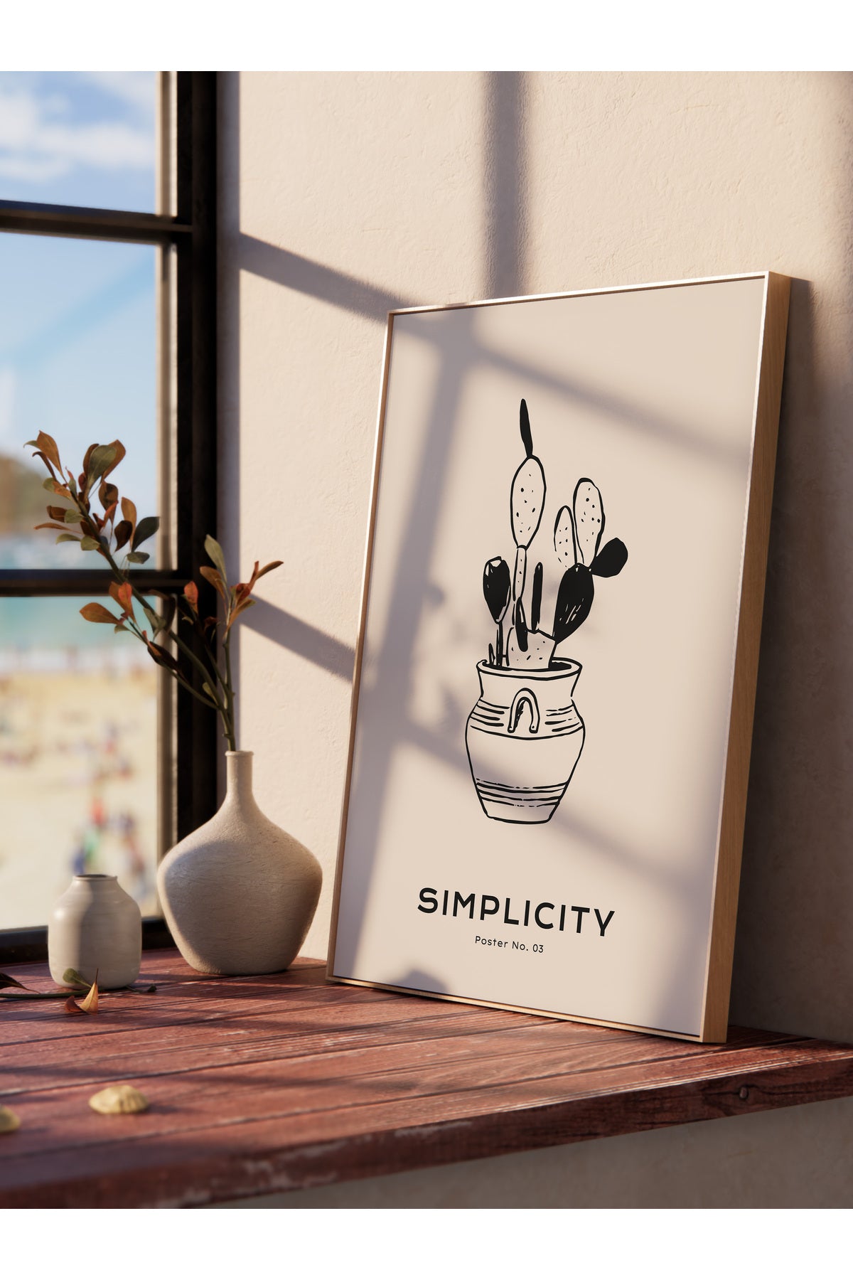 Gezi Çizim Temalı Duvar Posteri, Estetik Çerçevesiz Poster - Yatak Odası, Salon, Mutfak Duvar Dekoru