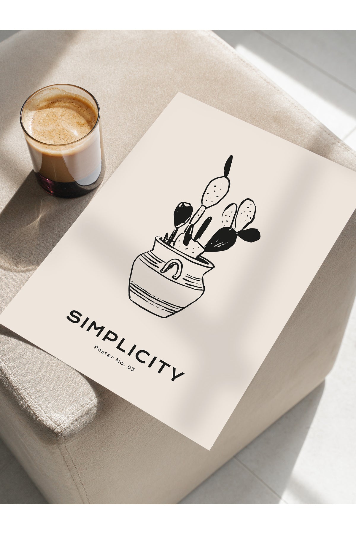 Gezi Çizim Temalı Duvar Posteri, Estetik Çerçevesiz Poster - Yatak Odası, Salon, Mutfak Duvar Dekoru