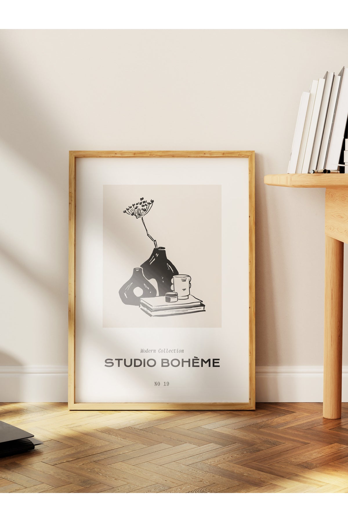 Gezi Çizim Temalı Duvar Posteri, Estetik Çerçevesiz Poster - Yatak Odası, Salon, Mutfak Duvar Dekoru