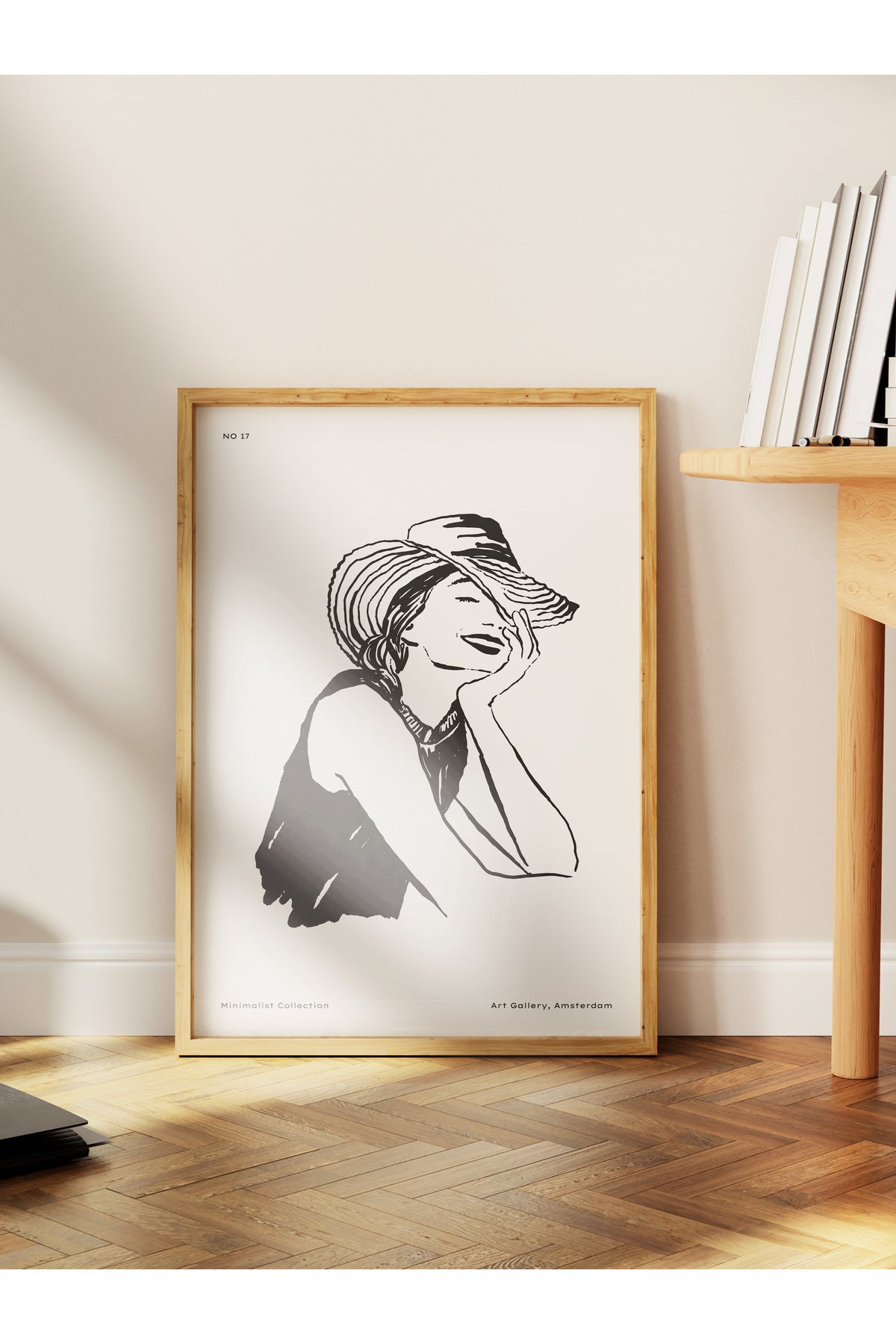 Gezi Çizim Temalı Duvar Posteri, Estetik Çerçevesiz Poster - Yatak Odası, Salon, Mutfak Duvar Dekoru