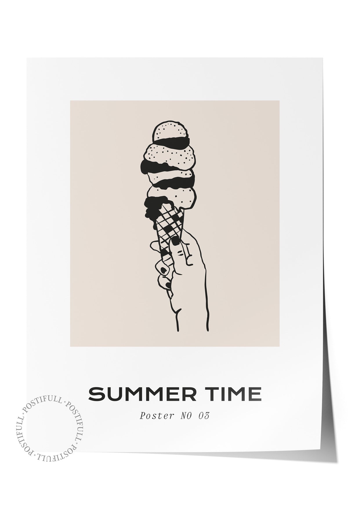 Gezi Çizim Temalı Duvar Posteri, Estetik Çerçevesiz Poster - Yatak Odası, Salon, Mutfak Duvar Dekoru