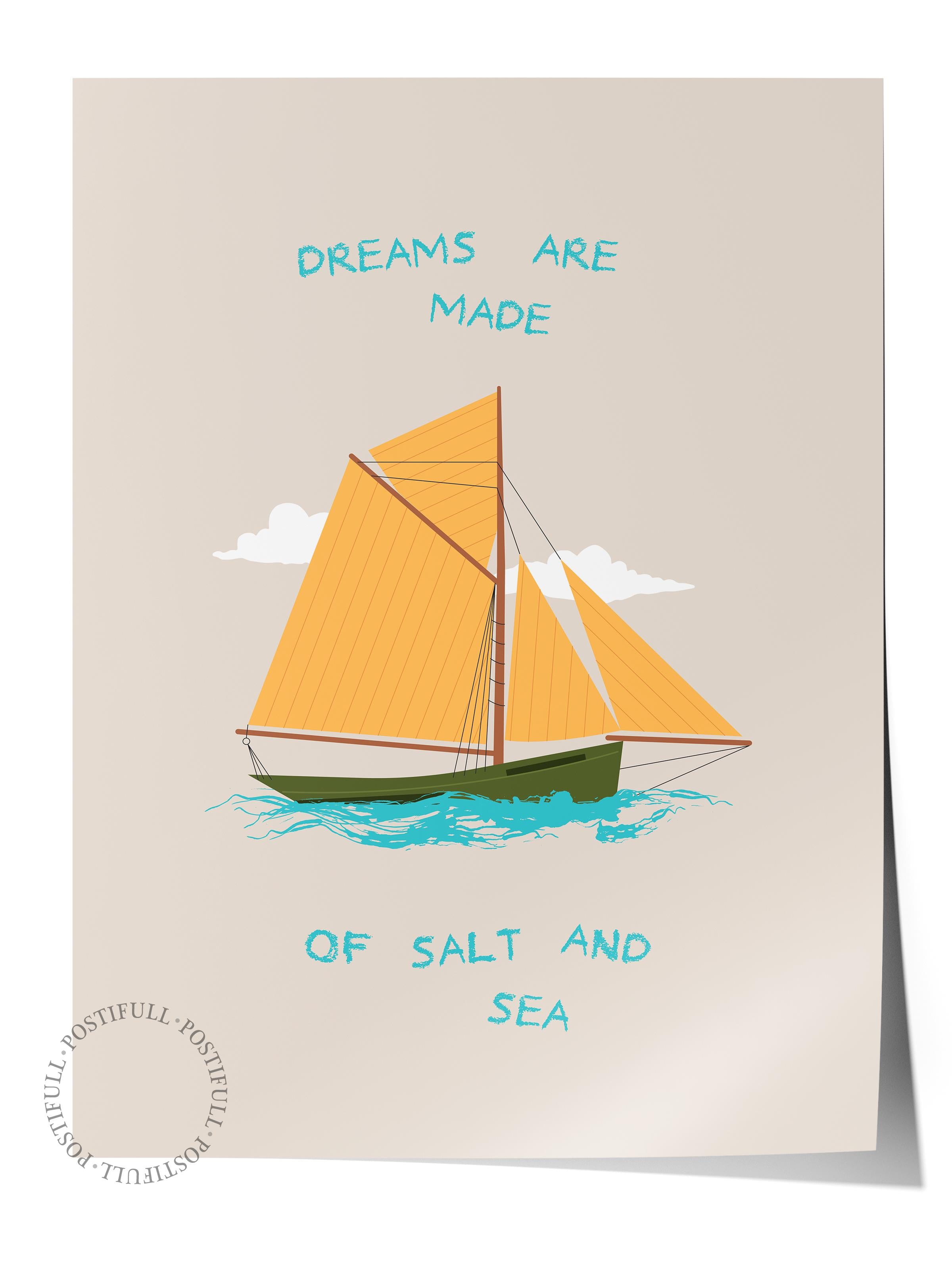 Gezi Çizim Temalı Duvar Posteri, Estetik Çerçevesiz Poster - Yatak Odası, Salon, Mutfak Duvar Dekoru