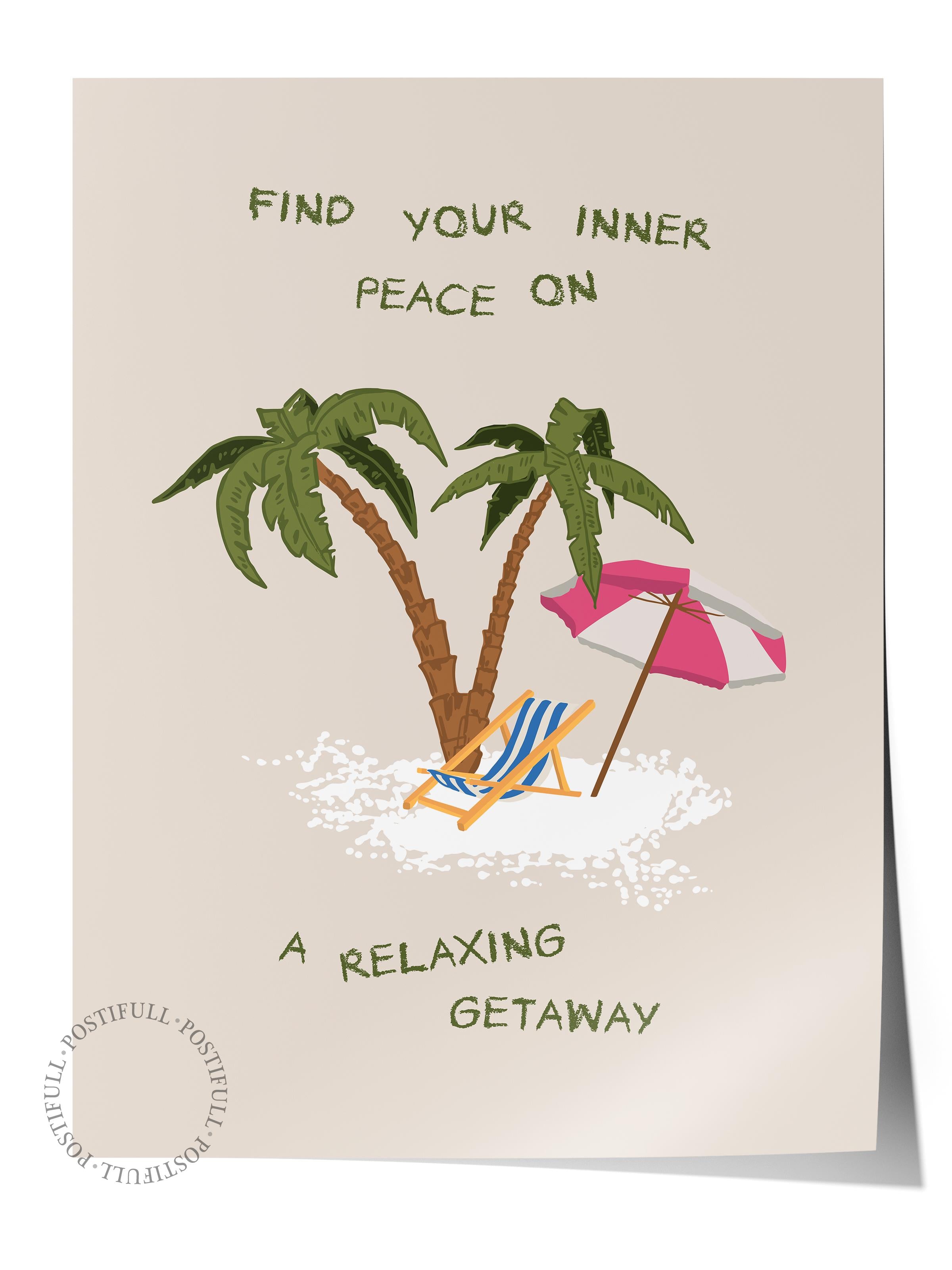 Gezi Çizim Temalı Duvar Posteri, Estetik Çerçevesiz Poster - Yatak Odası, Salon, Mutfak Duvar Dekoru