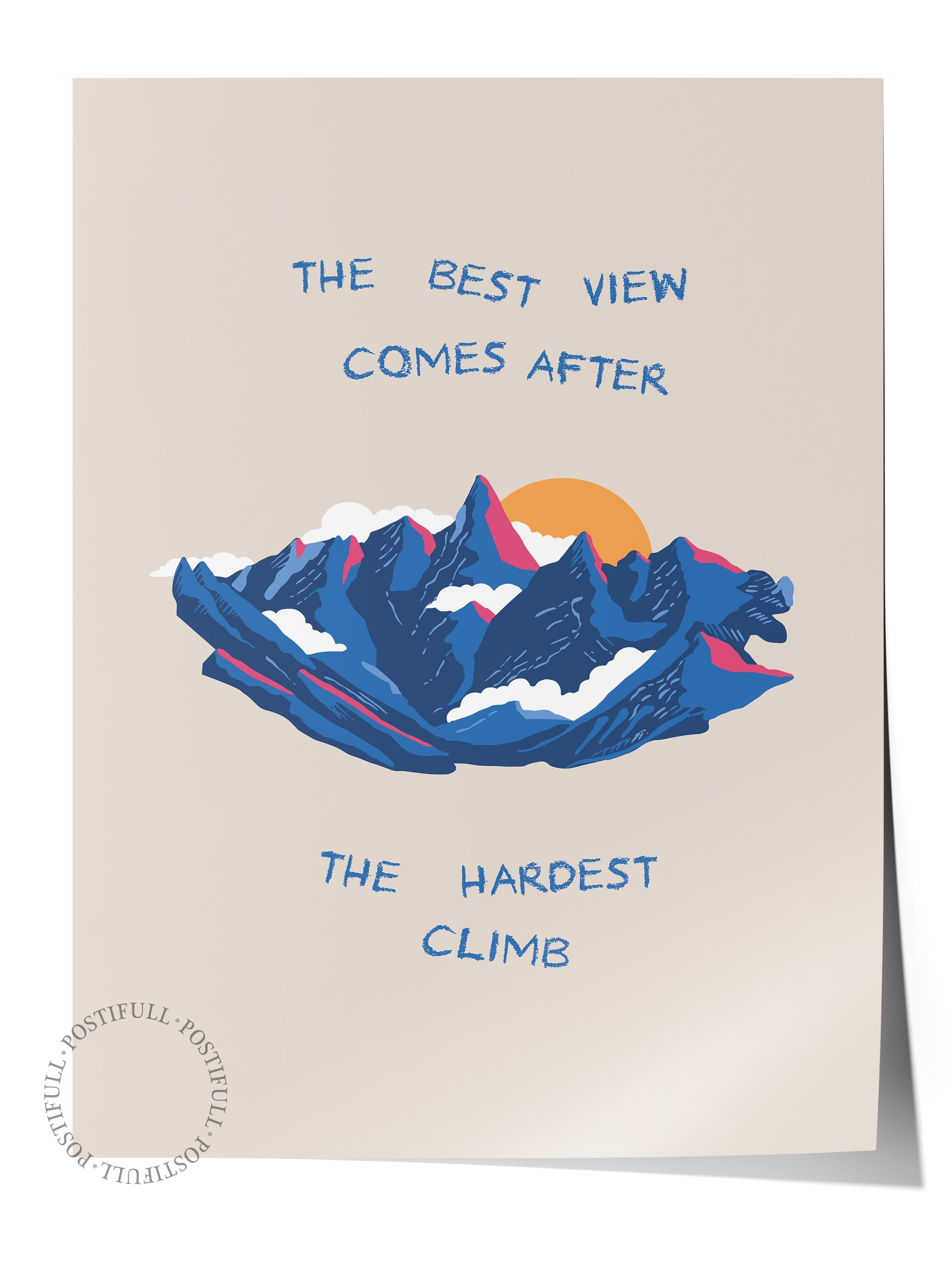 Gezi Çizim Temalı Duvar Posteri, Estetik Çerçevesiz Poster - Yatak Odası, Salon, Mutfak Duvar Dekoru