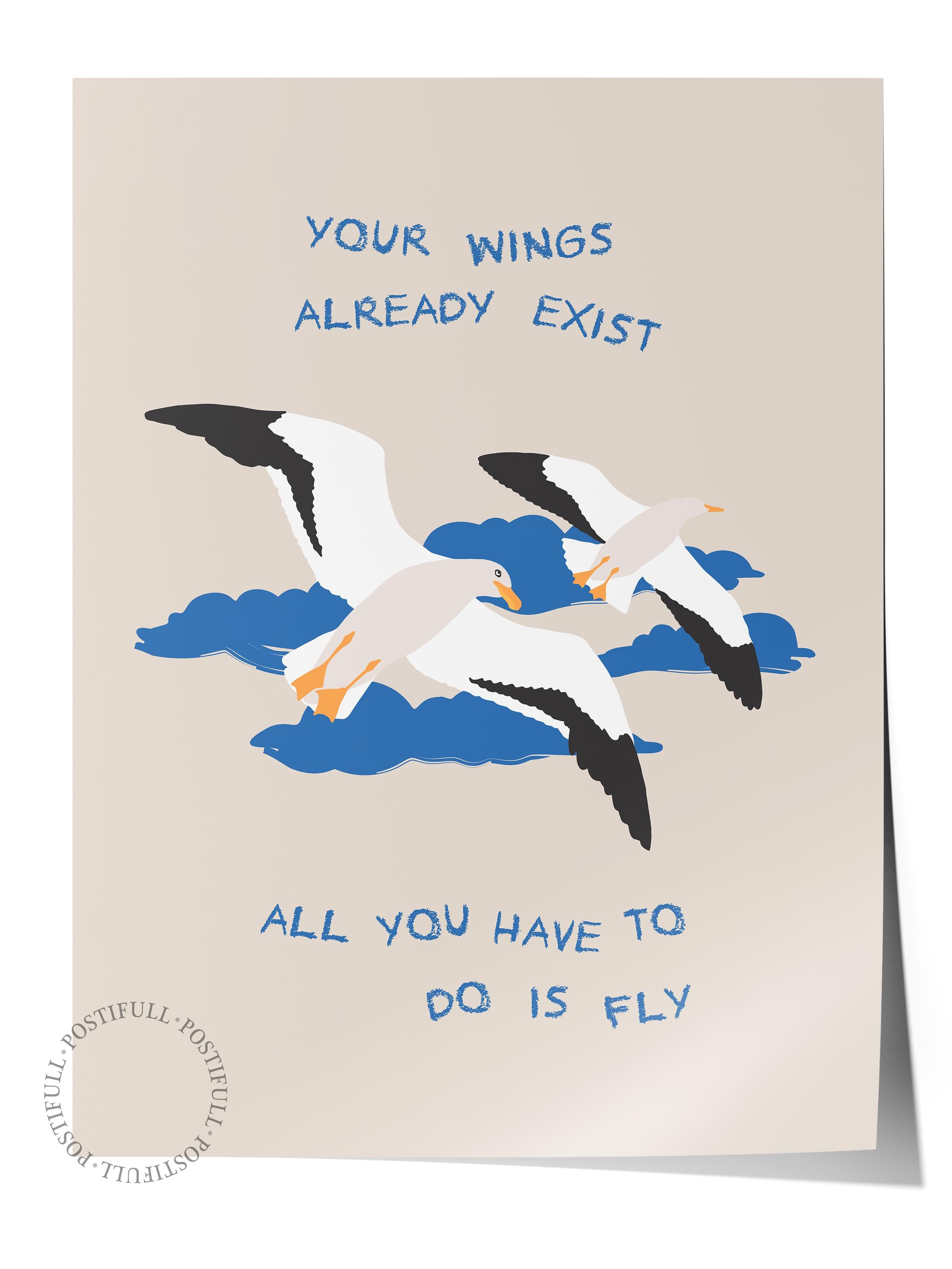 Gezi Çizim Temalı Duvar Posteri, Estetik Çerçevesiz Poster - Yatak Odası, Salon, Mutfak Duvar Dekoru