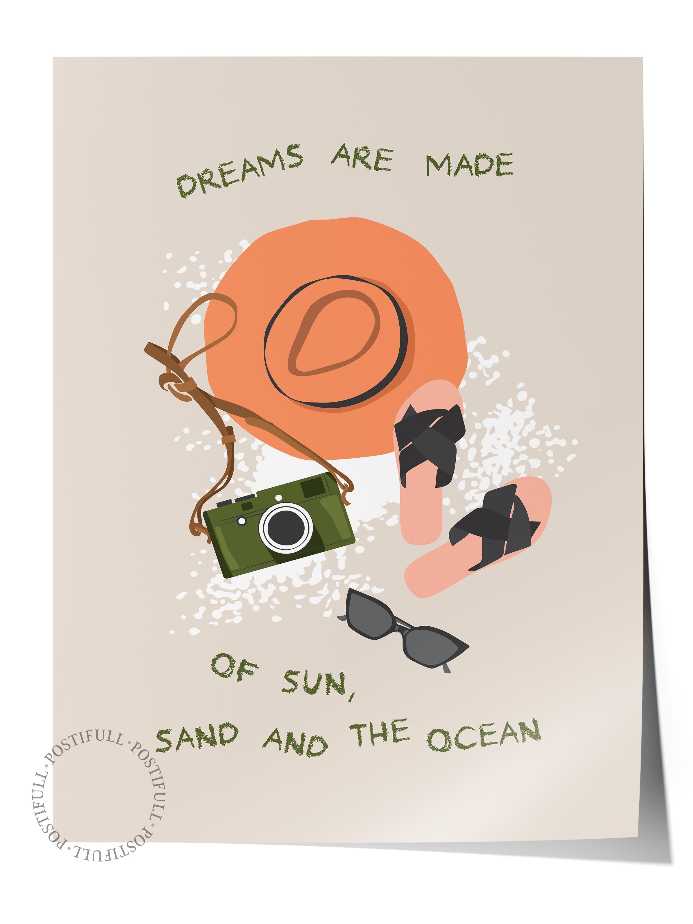 Gezi Çizim Temalı Duvar Posteri, Estetik Çerçevesiz Poster - Yatak Odası, Salon, Mutfak Duvar Dekoru