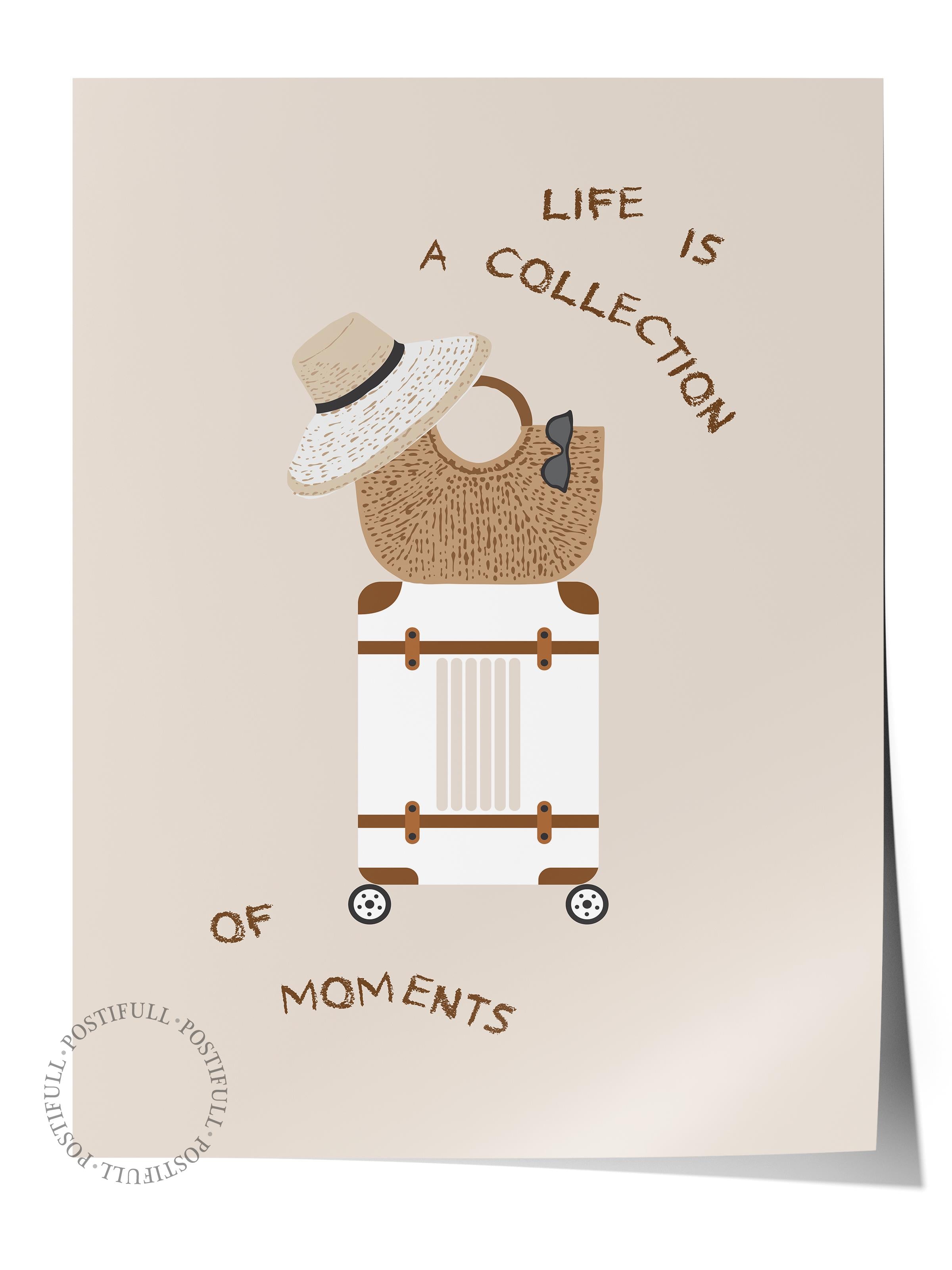 Gezi Çizim Temalı Duvar Posteri, Estetik Çerçevesiz Poster - Yatak Odası, Salon, Mutfak Duvar Dekoru