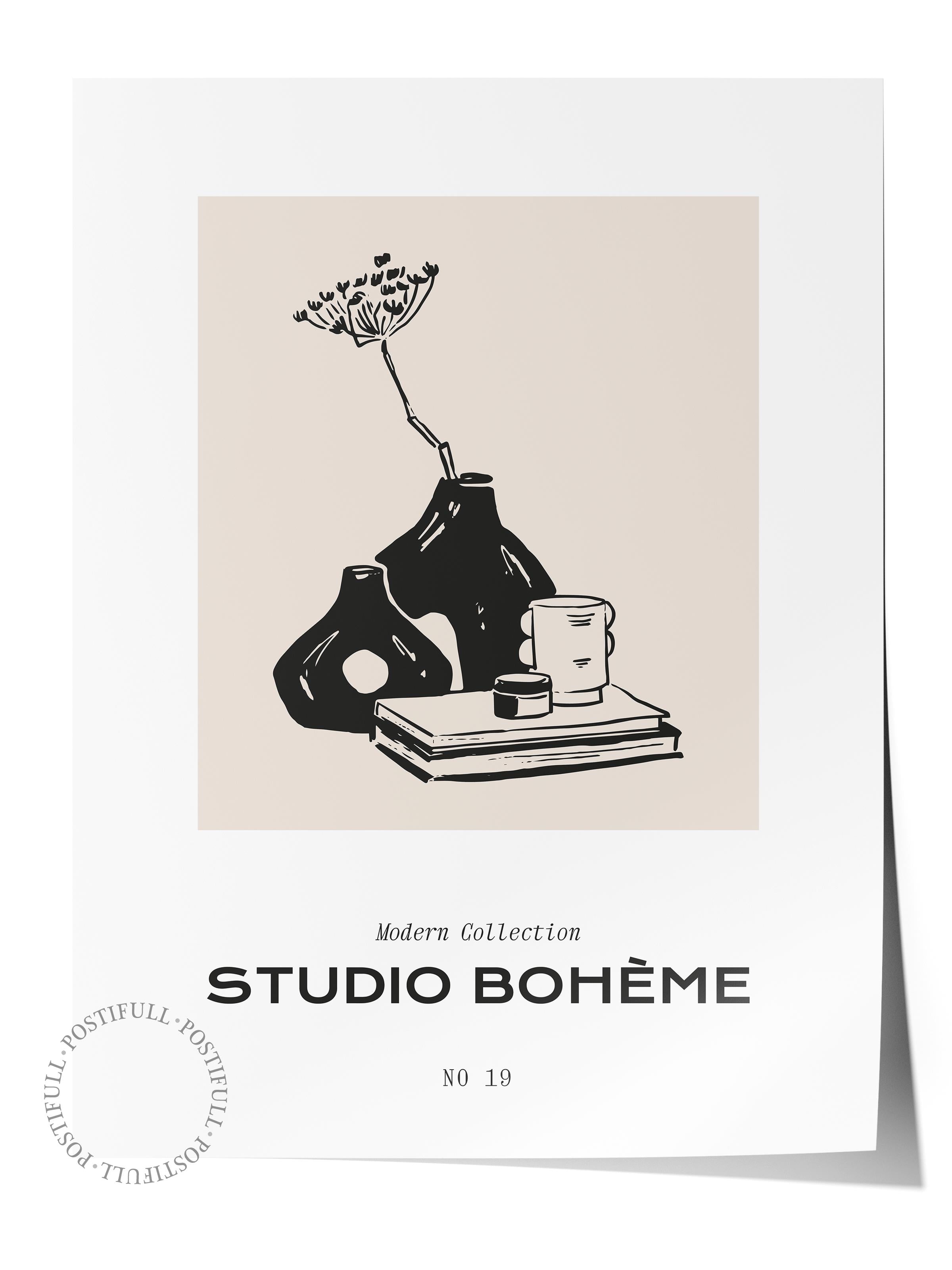 Gezi Çizim Temalı Duvar Posteri, Estetik Çerçevesiz Poster - Yatak Odası, Salon, Mutfak Duvar Dekoru