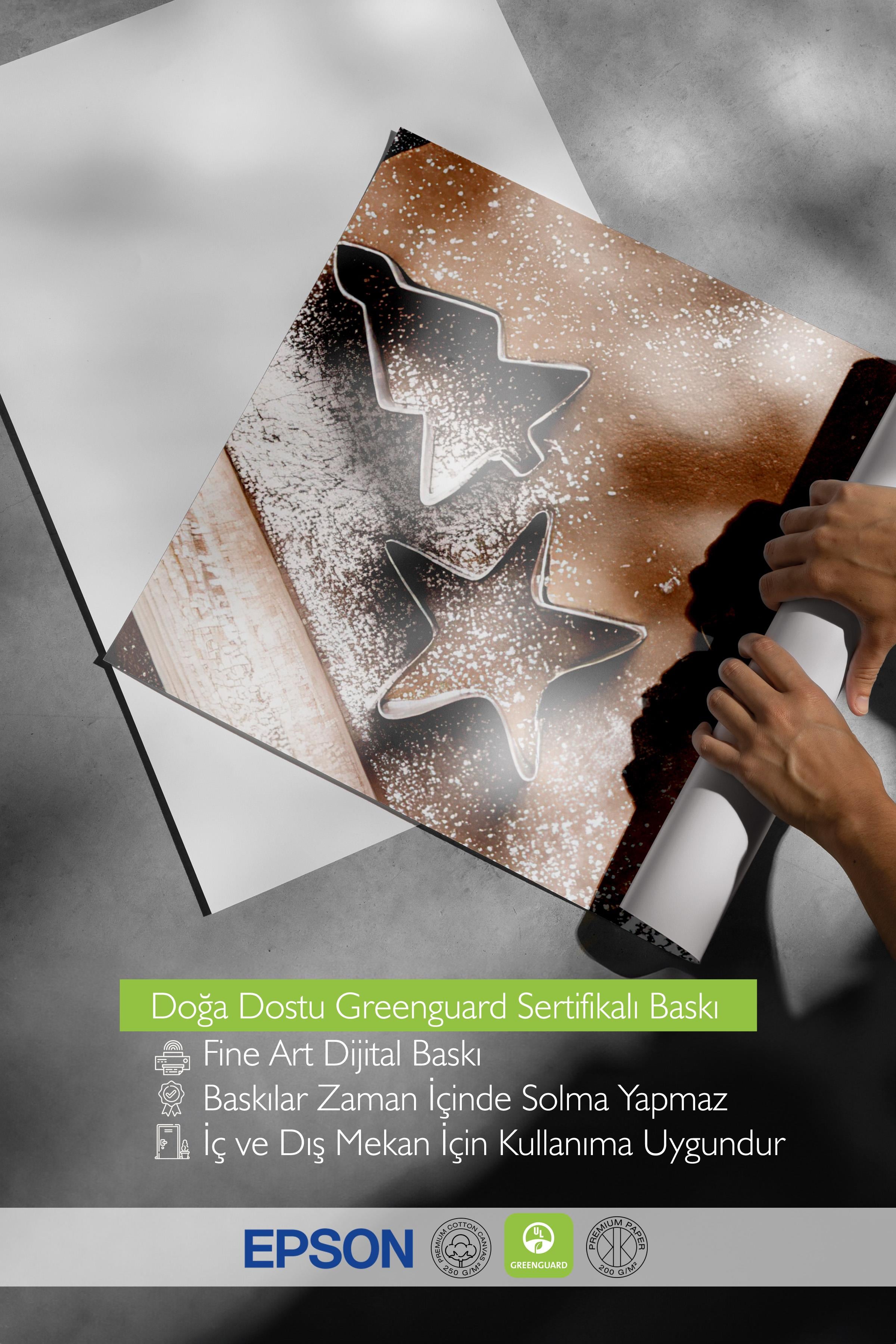 Gingerbread Poster, Çerçevesiz Duvar Posteri, Dikey Duvar Tablosu Comfort Serisi NO:108357