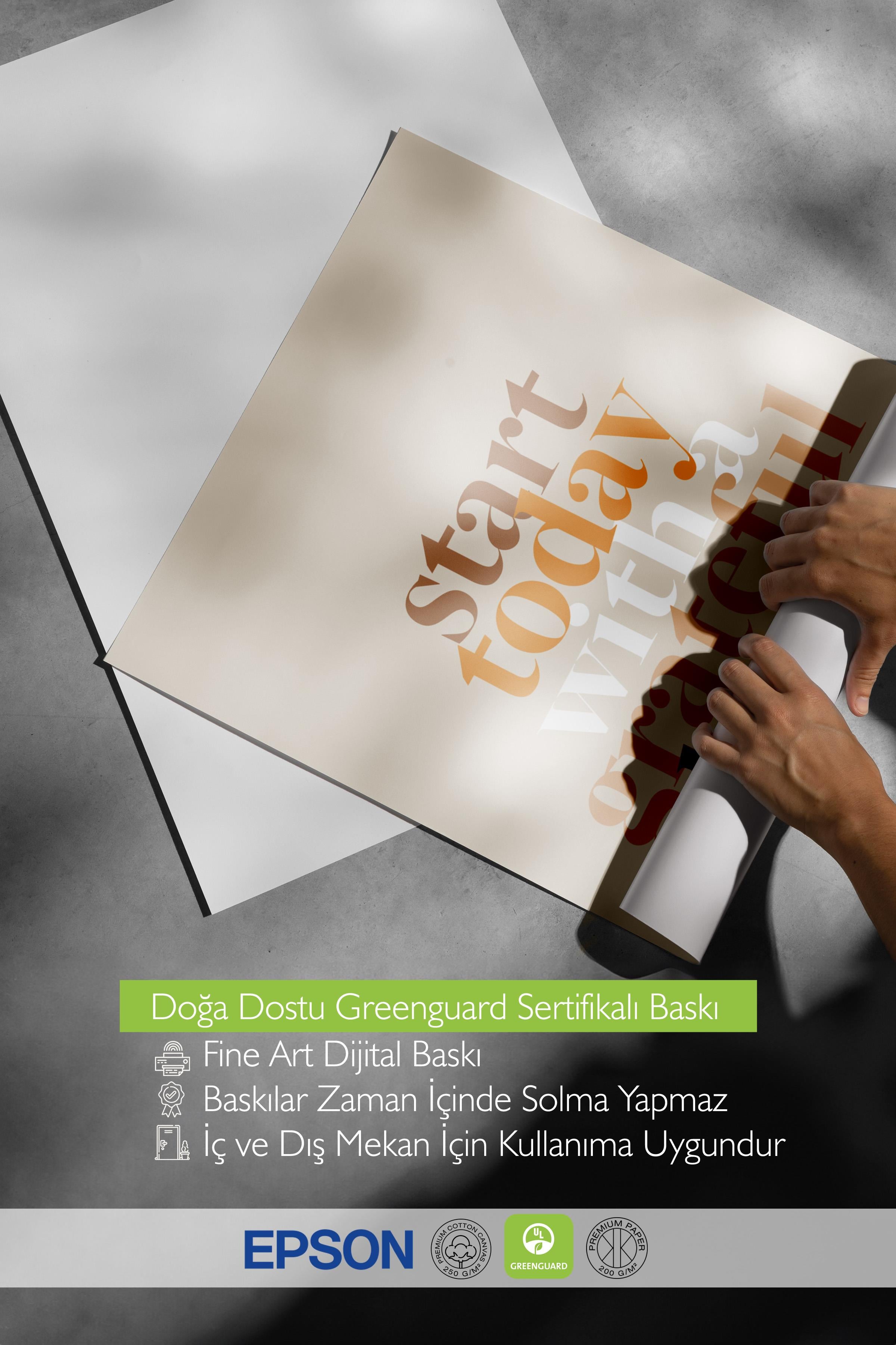 Grateful Heart Poster, Çerçevesiz Duvar Posteri, Dikey Duvar Tablosu Comfort Serisi NO:108530