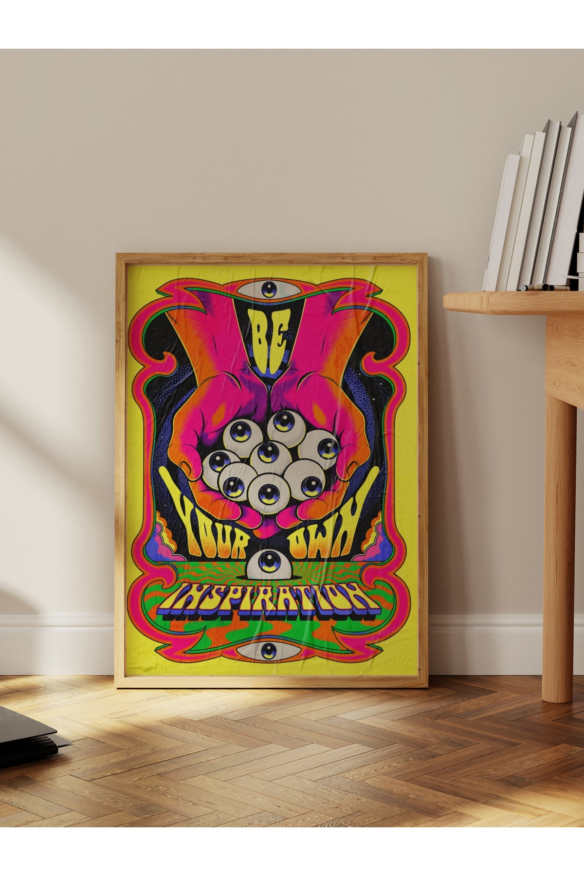 Grunge Tema Duvar Posteri, Çerçevesiz Poster, Duvar Dekoru, Çerçevesiz Tablo