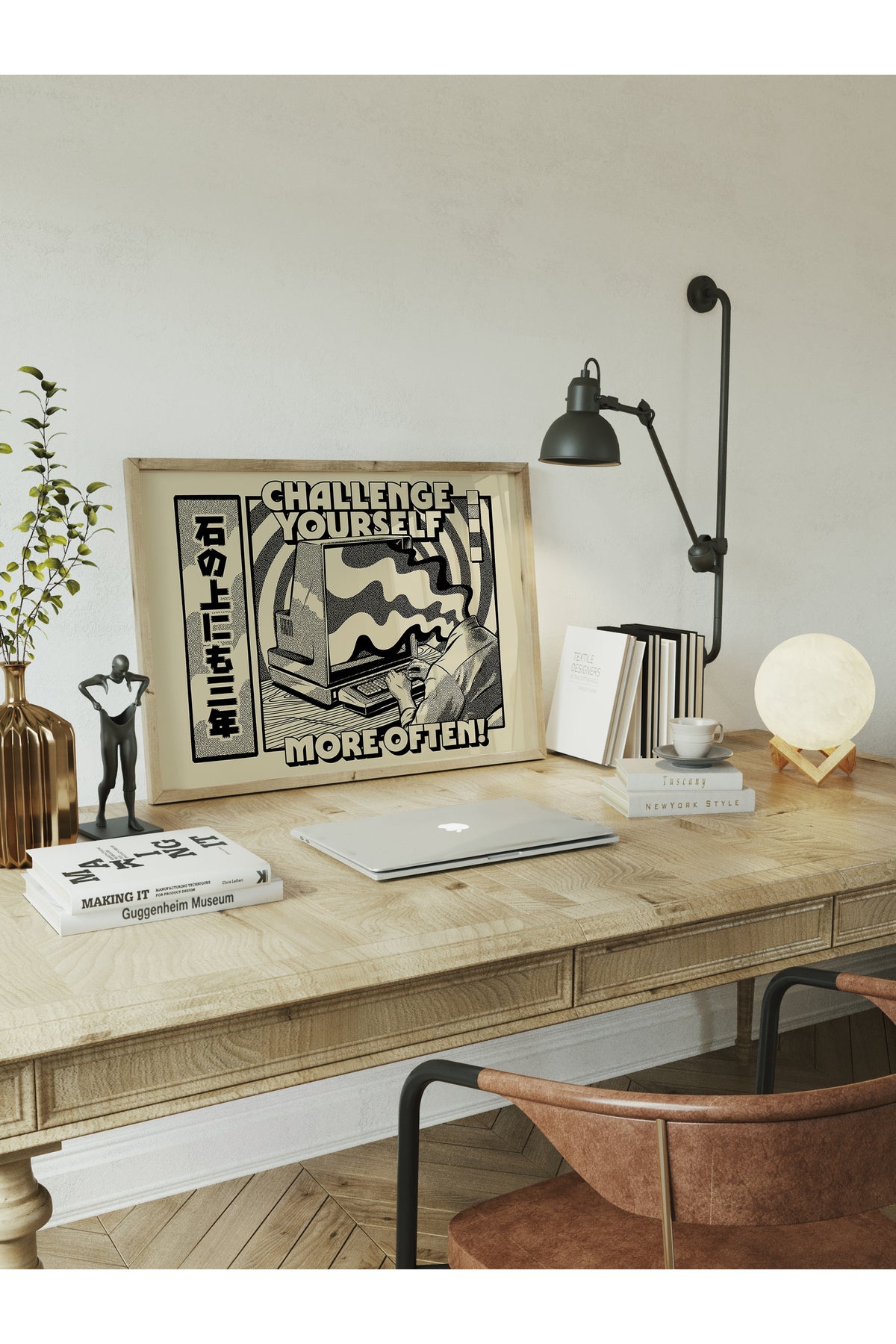 Grunge Tema Duvar Posteri, Çerçevesiz Poster, Duvar Dekoru, Çerçevesiz Tablo
