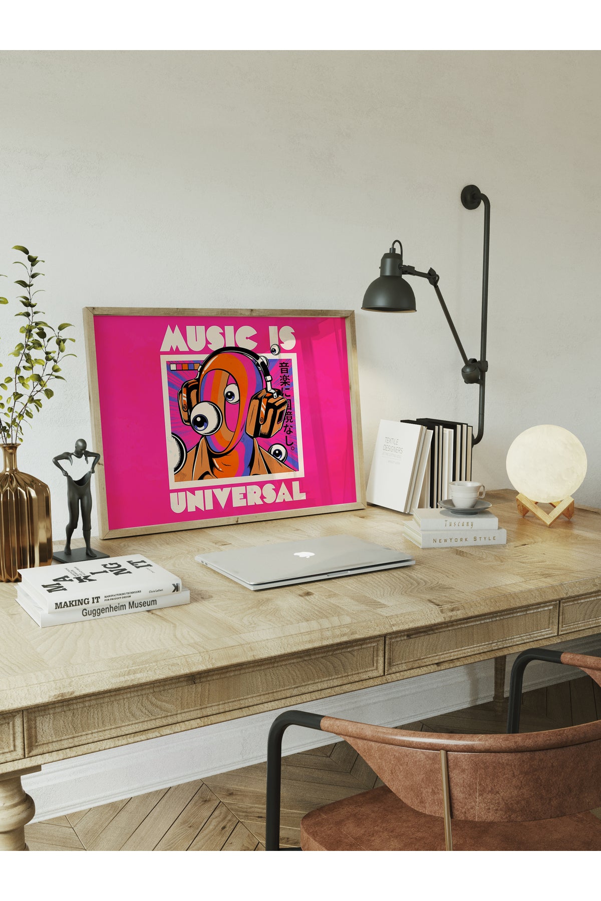 Grunge Tema Duvar Posteri, Çerçevesiz Poster, Duvar Dekoru, Çerçevesiz Tablo