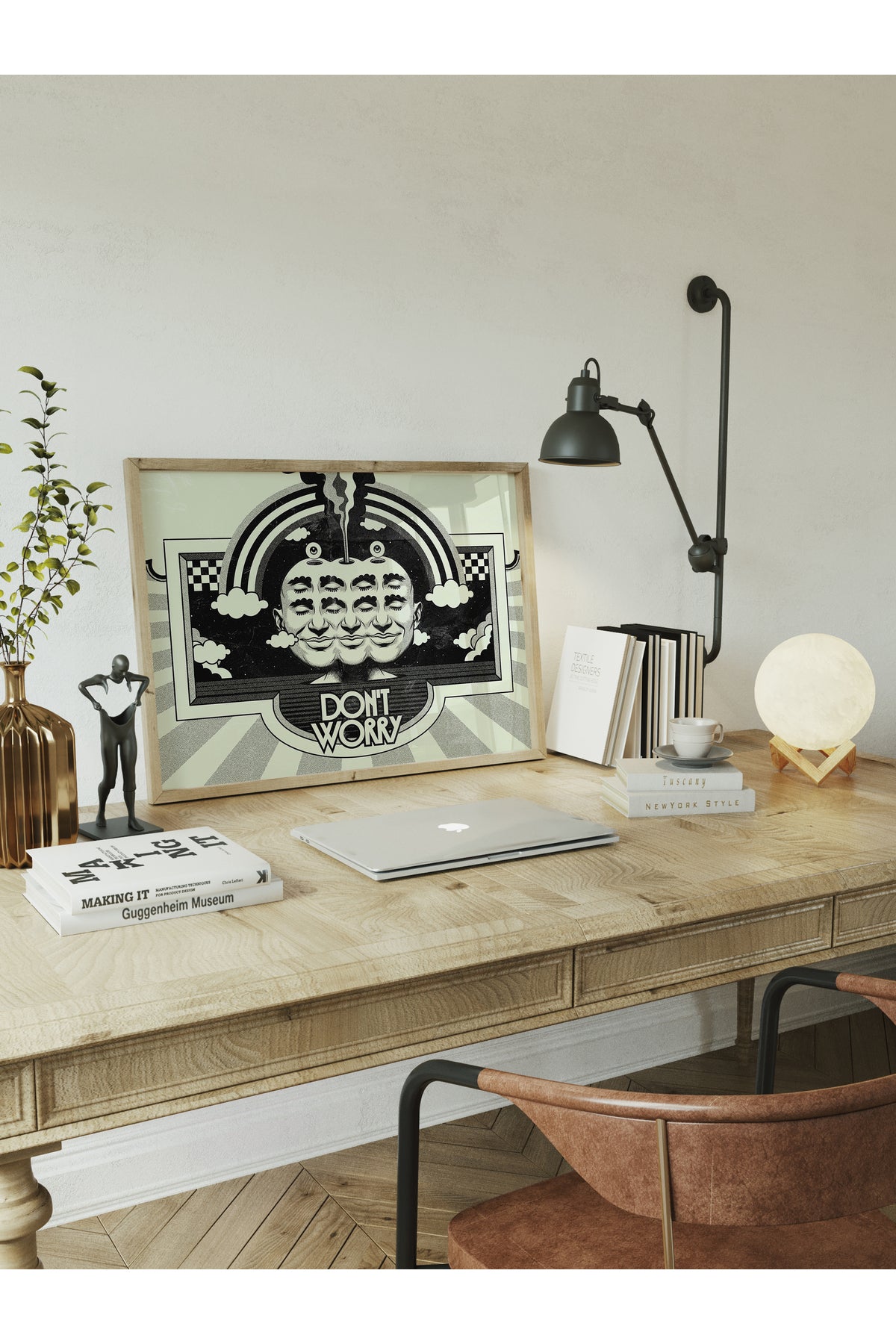 Grunge Tema Duvar Posteri, Çerçevesiz Poster, Duvar Dekoru, Çerçevesiz Tablo
